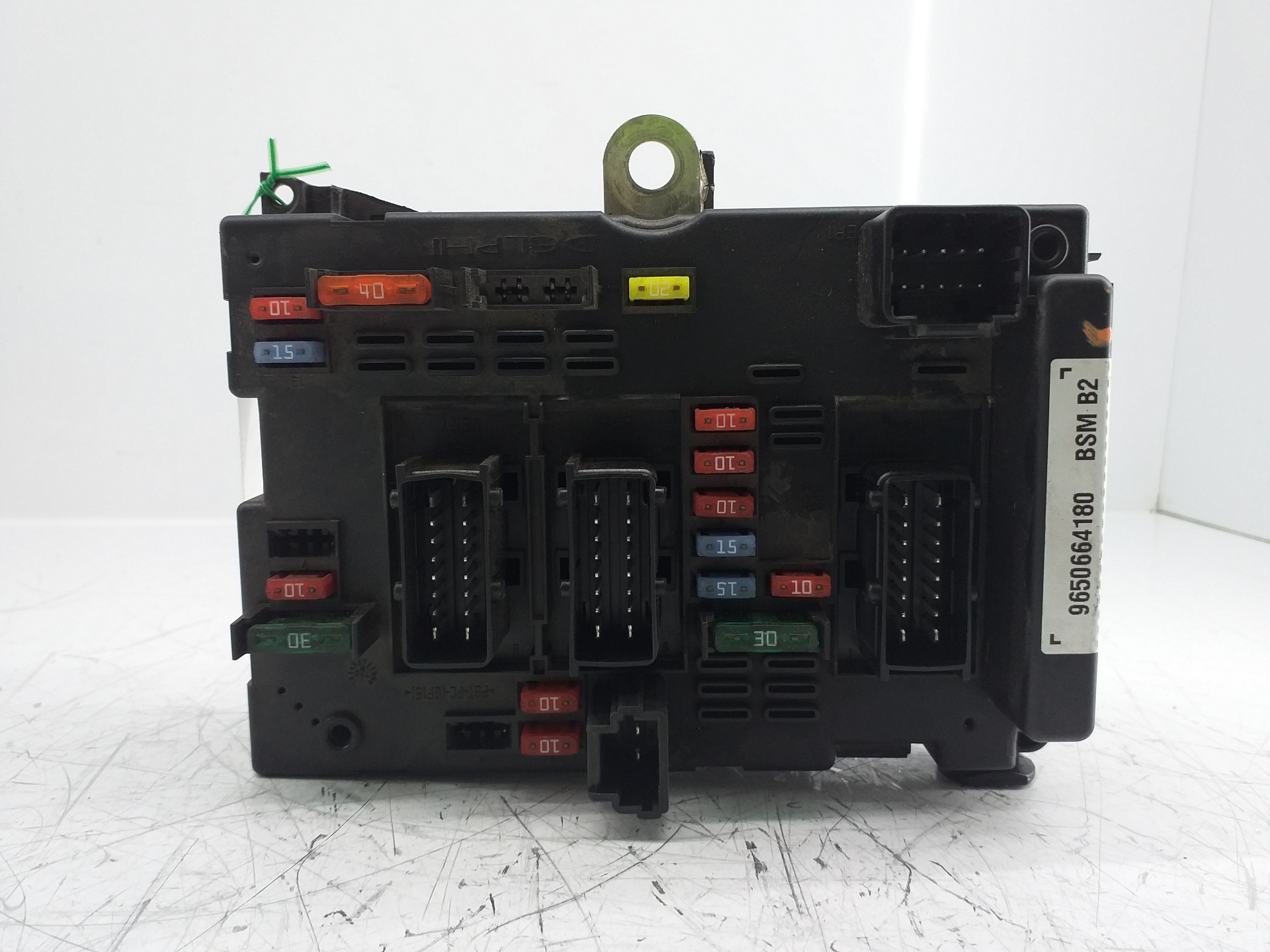 PEUGEOT 206 1 generation (1998-2009) Fuse Box 9650664180 25957785