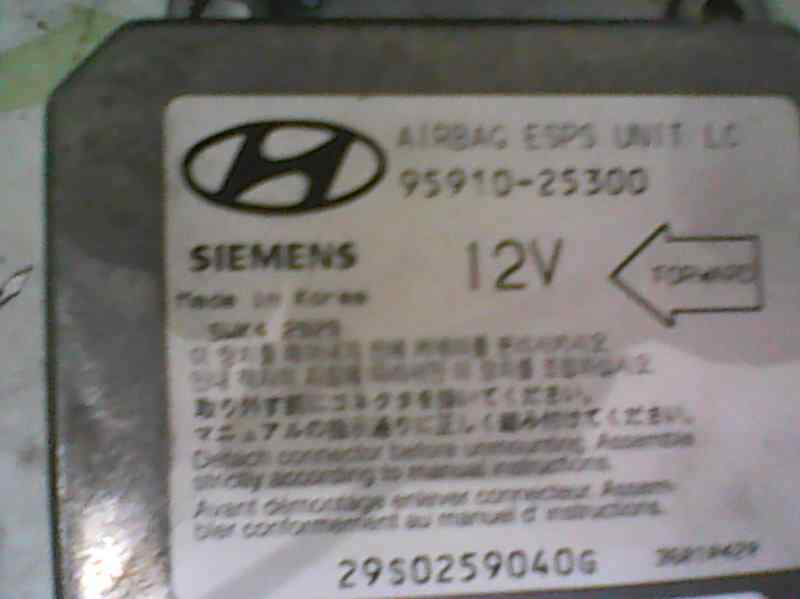 HYUNDAI Accent LC (1999-2013) Unitate de control SRS 9591025300 18833759