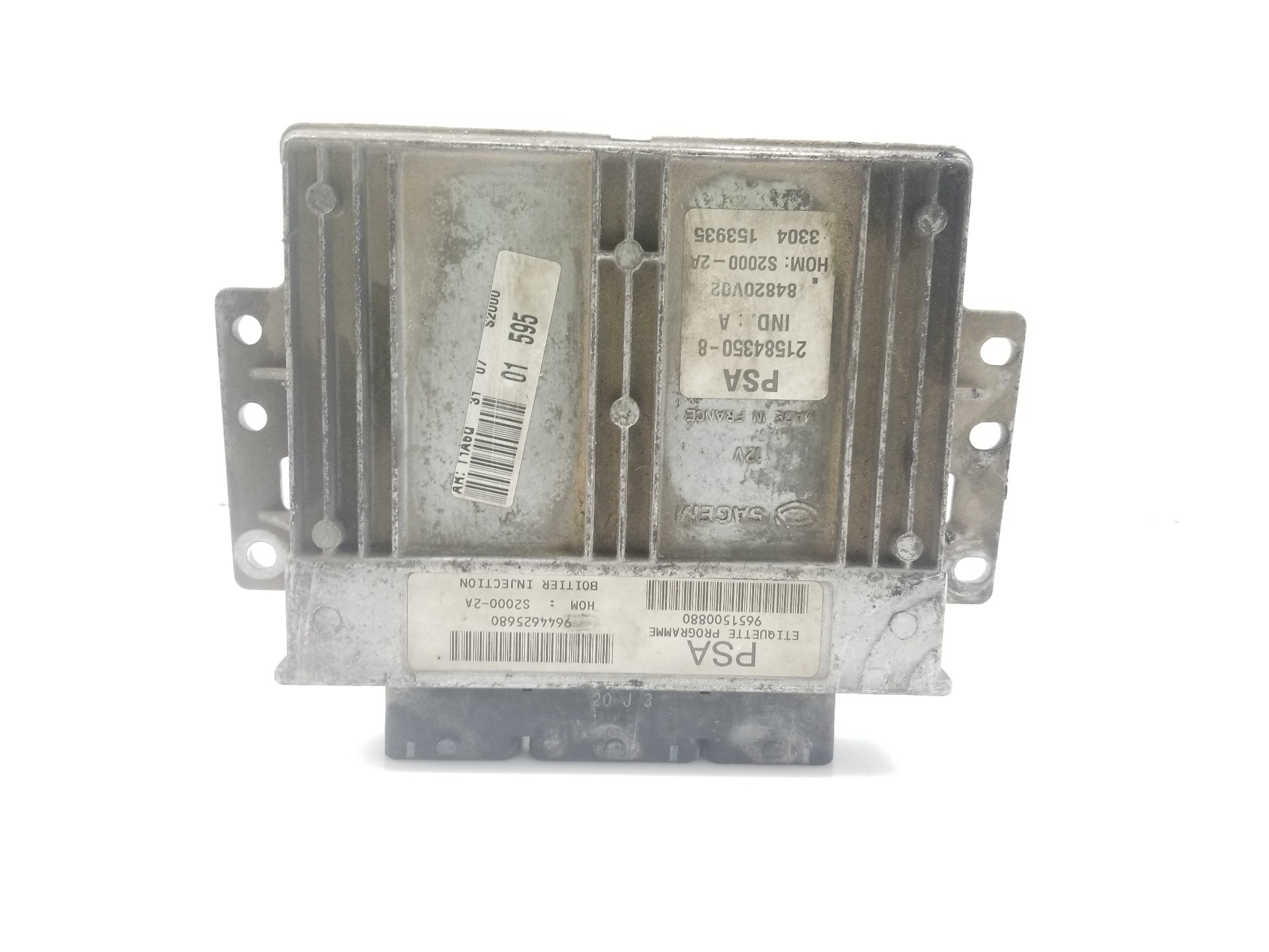 FORD 206 1 generation (1998-2009) Engine Control Unit ECU 9651500880,9651500880,9644625680 23041235