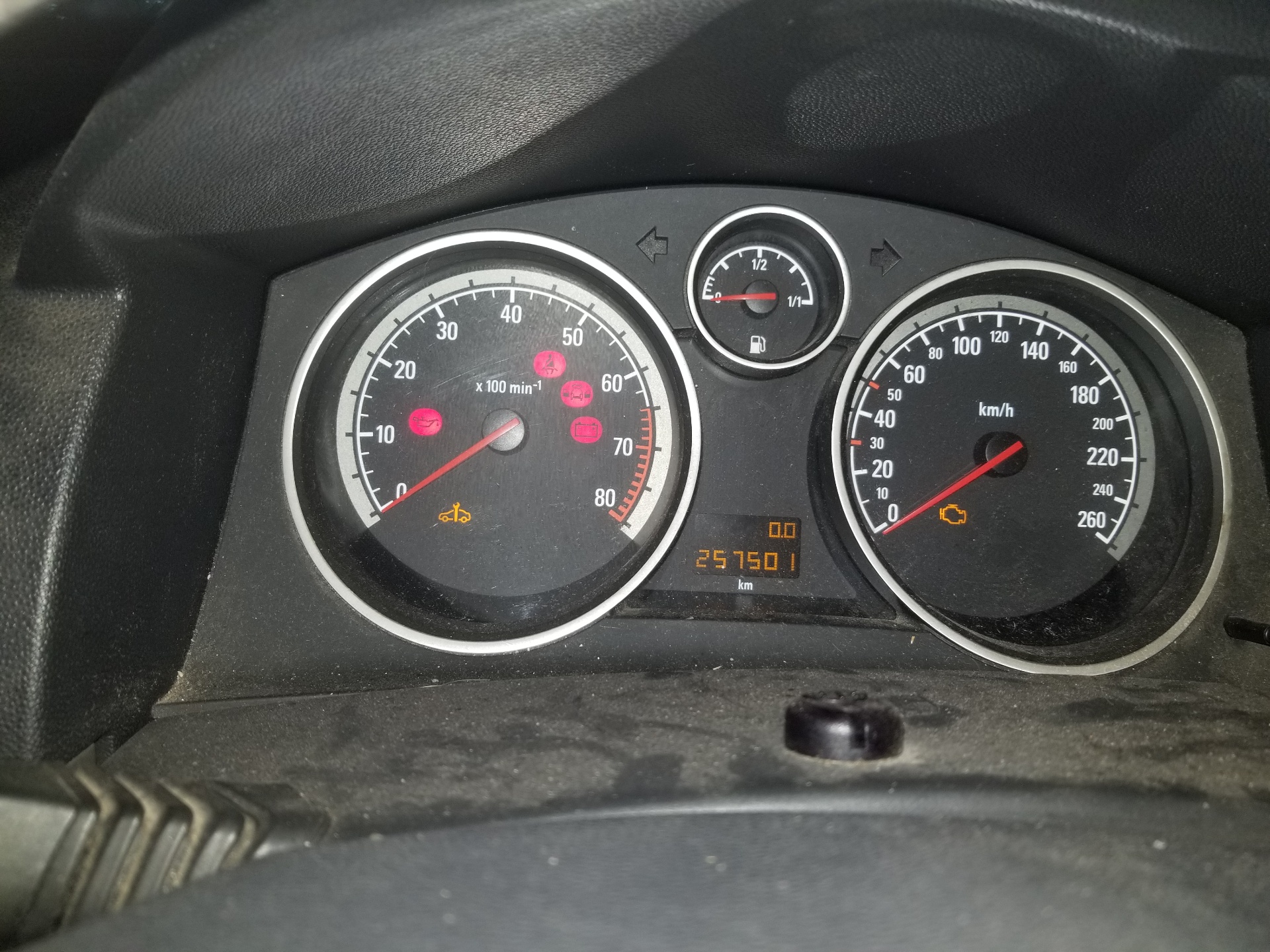 MG Astra J (2009-2020) Speedometer 13267542 20164545