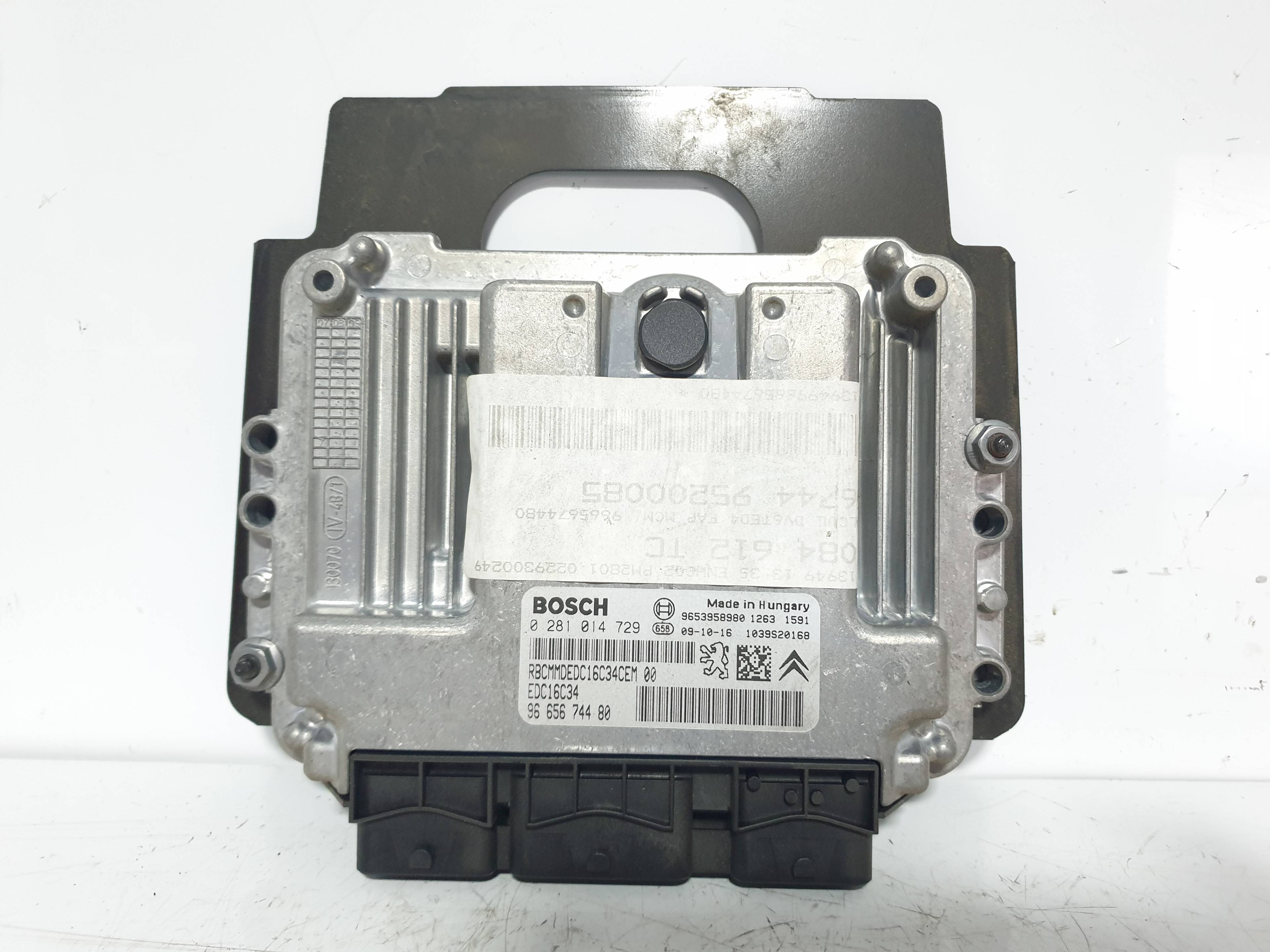 PEUGEOT 5008 1 generation (2009-2016) Variklio kompiuteris 0281014729,9665674480 25237602