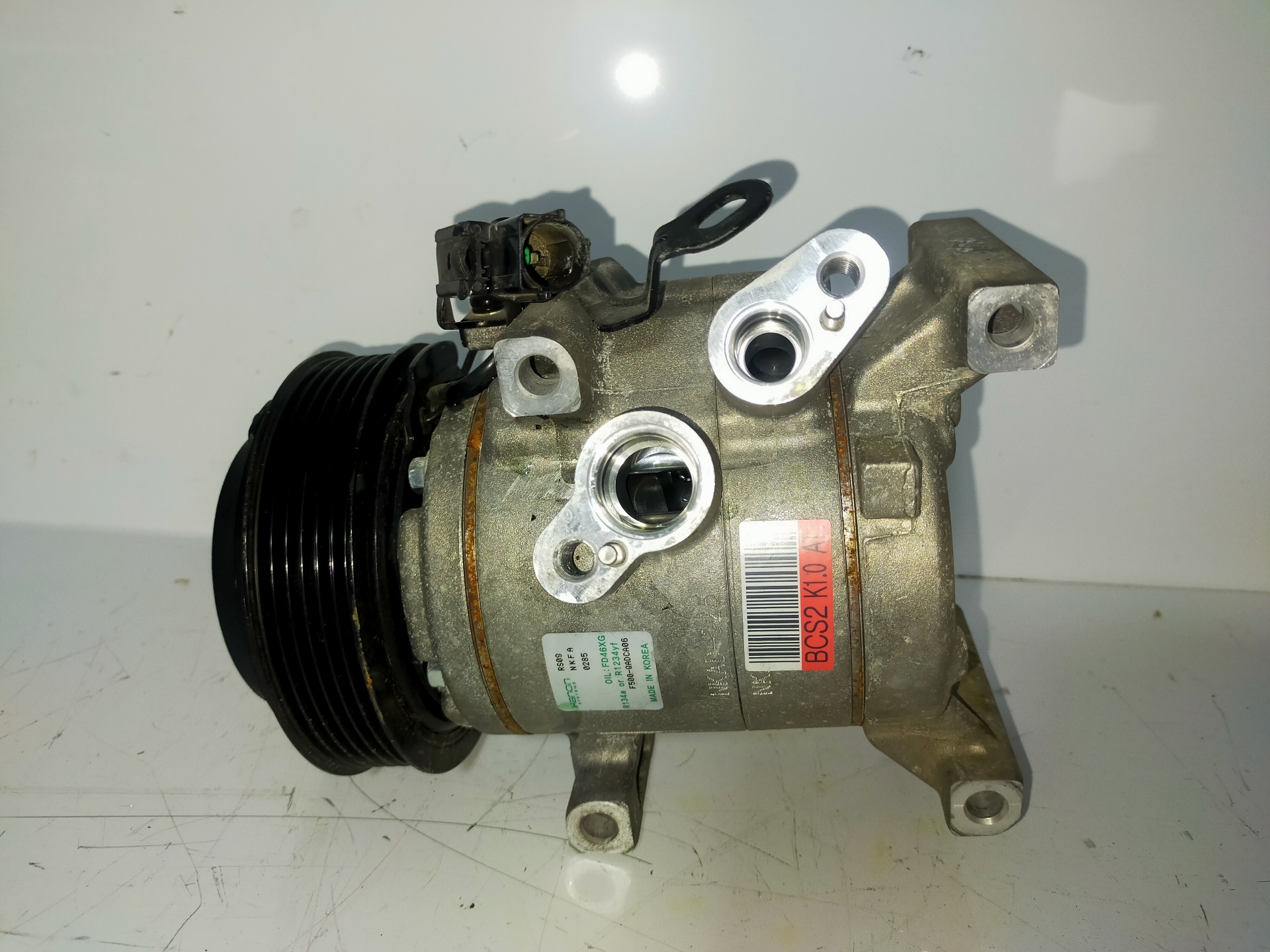 HYUNDAI i10 2 generation (2013-2019) Luftkonditioneringspump F500QADCA06, RS09, NKFA0285 23022593