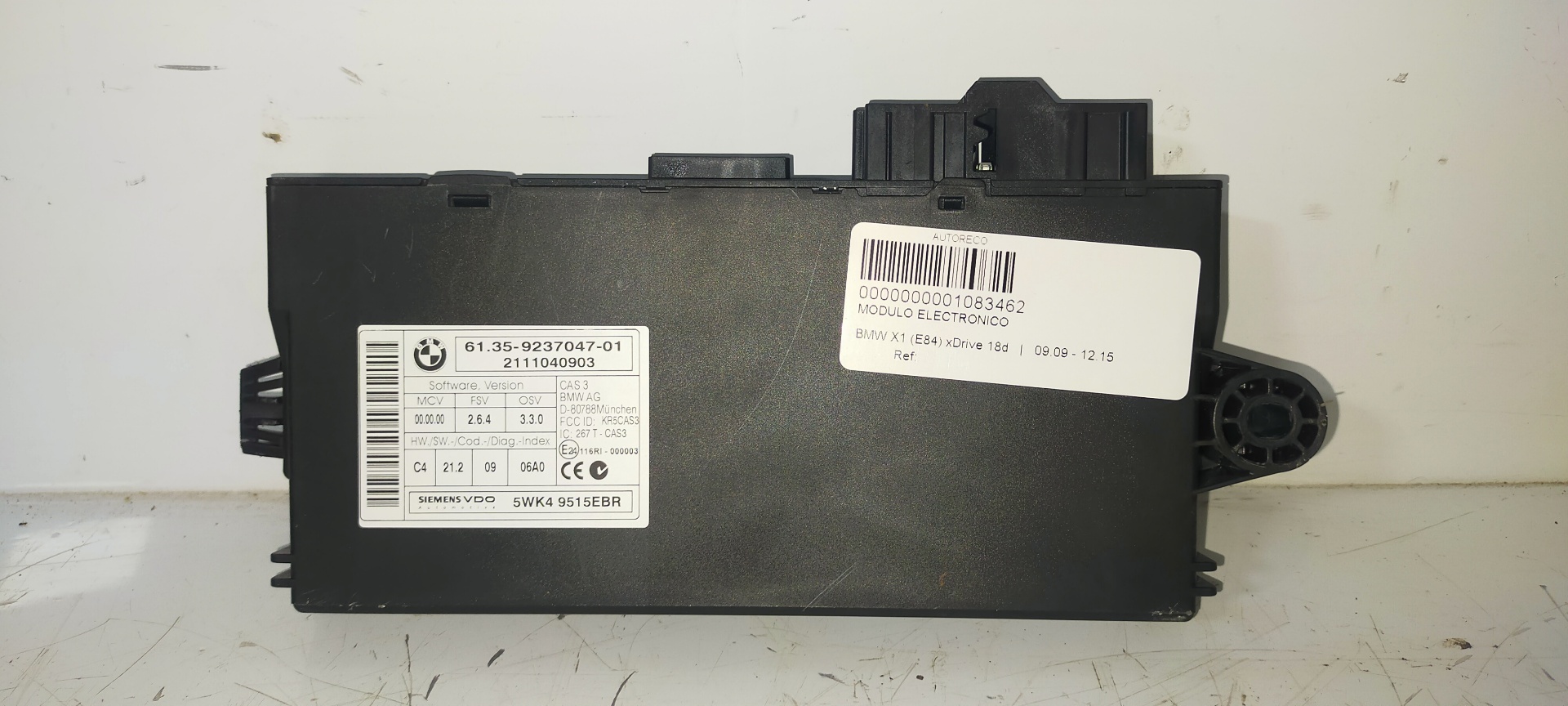 BMW X1 E84 (2009-2015) Other Control Units 61359237047, 61359237047-01, 2111040903 23041599