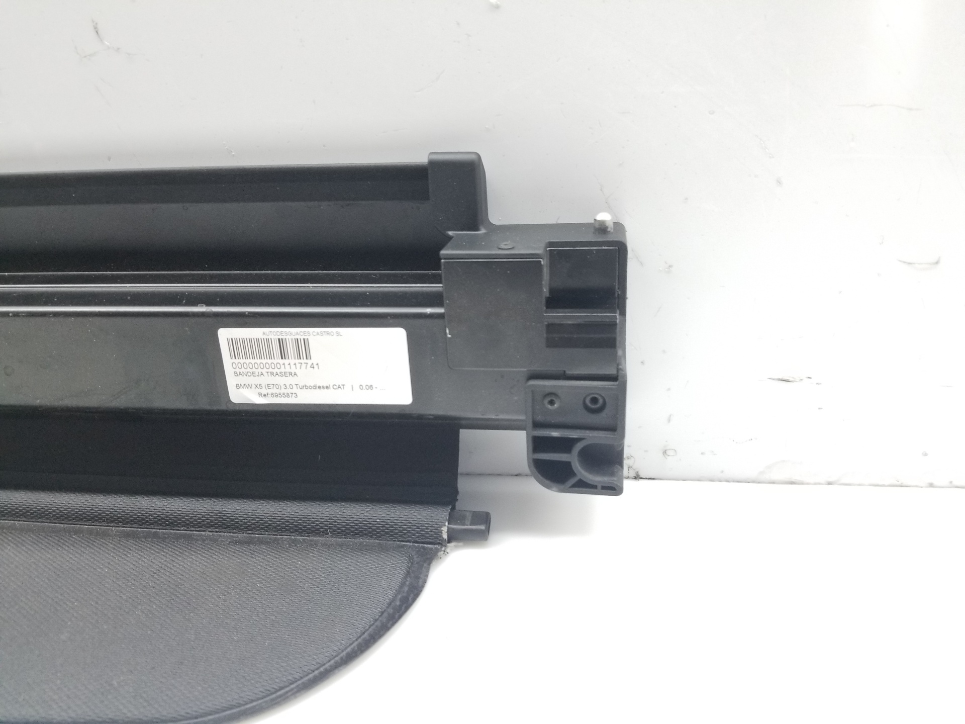 BMW X6 E71/E72 (2008-2012) Rear Parcel Shelf 6955873, 6955873 25238773