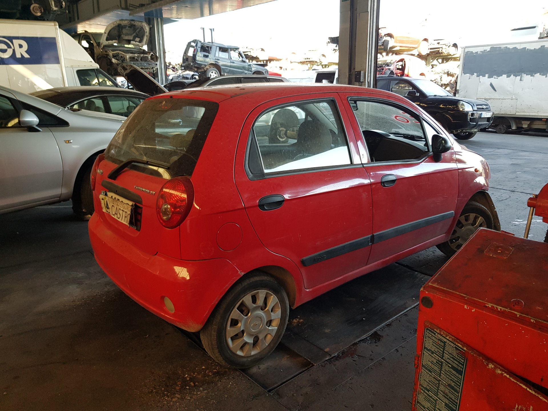 CHEVROLET Matiz 2 generation (2005-2010) Váltóáramú generátor 96289030, 96289030 23036424