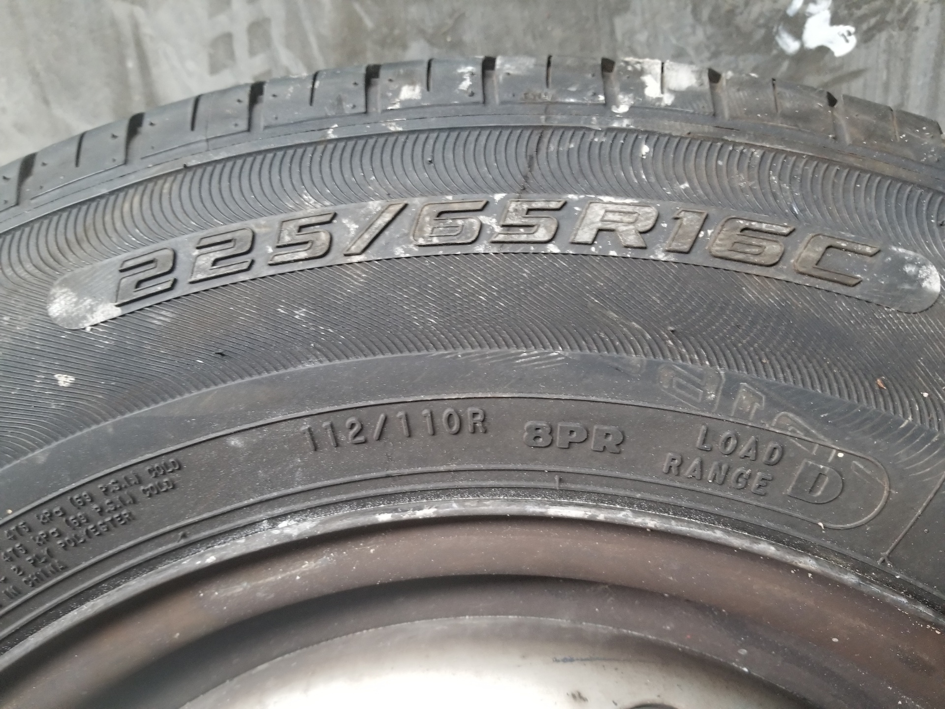 RENAULT Master 2 generation (1997-2010) Tire 22565R16C, 22565R16C 25232151