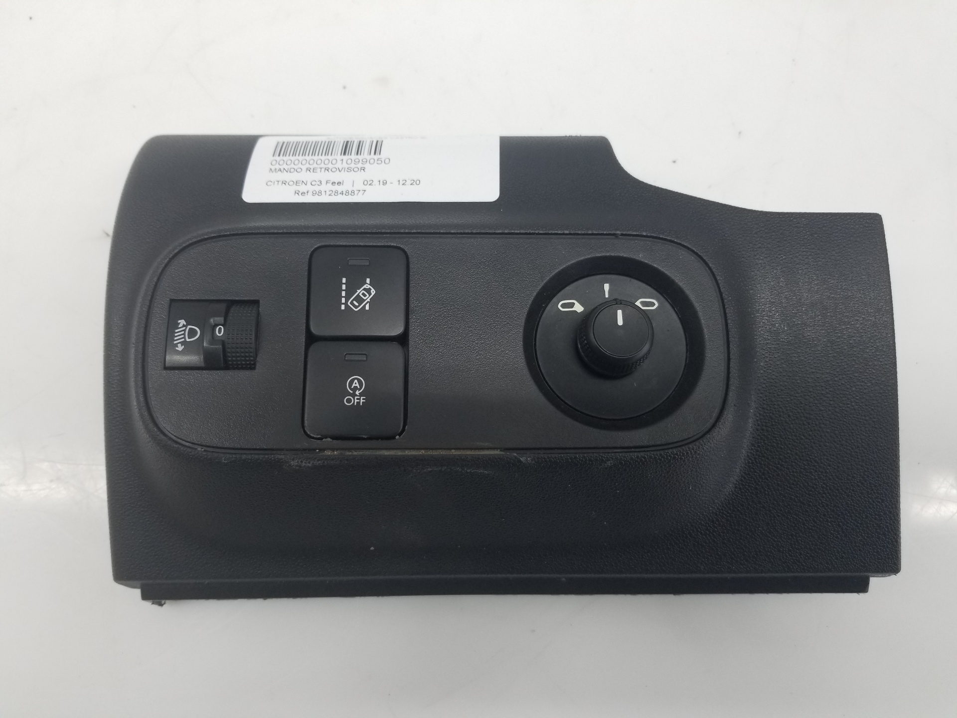 CITROËN C3 1 generation (2002-2010) Other Control Units 9812848877,9812848877 25960381