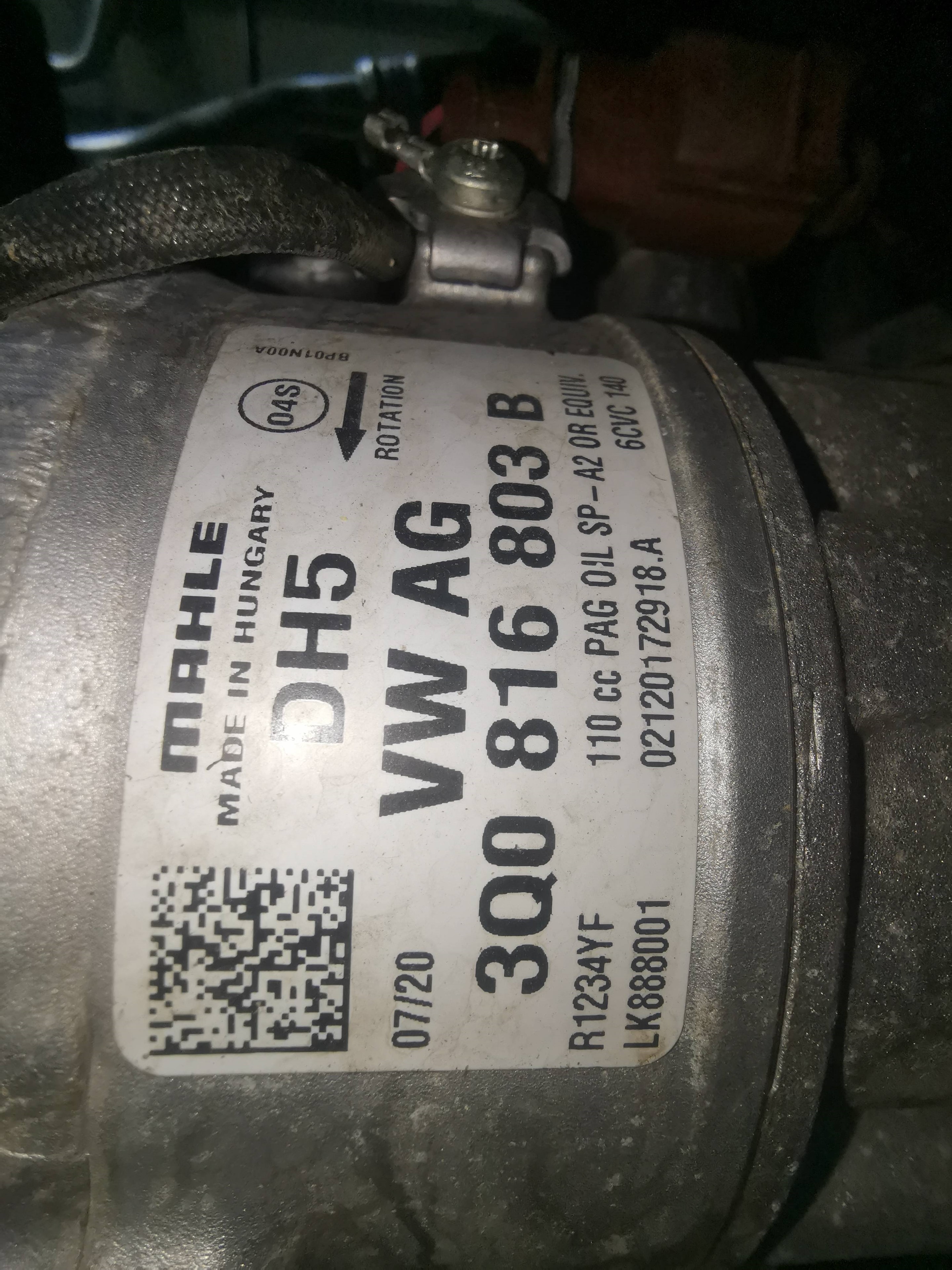 VOLKSWAGEN Passat B8 (2014-2023) Air Condition Pump 3Q0816803B, 3Q0816803B 23032615