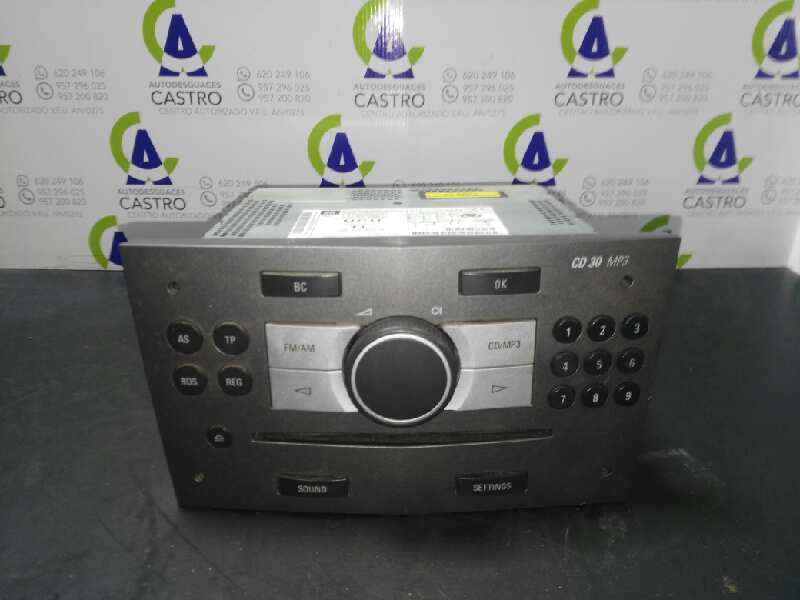 OPEL Zafira B (2005-2010) Music Player Without GPS 344183129, 344183129 18867203