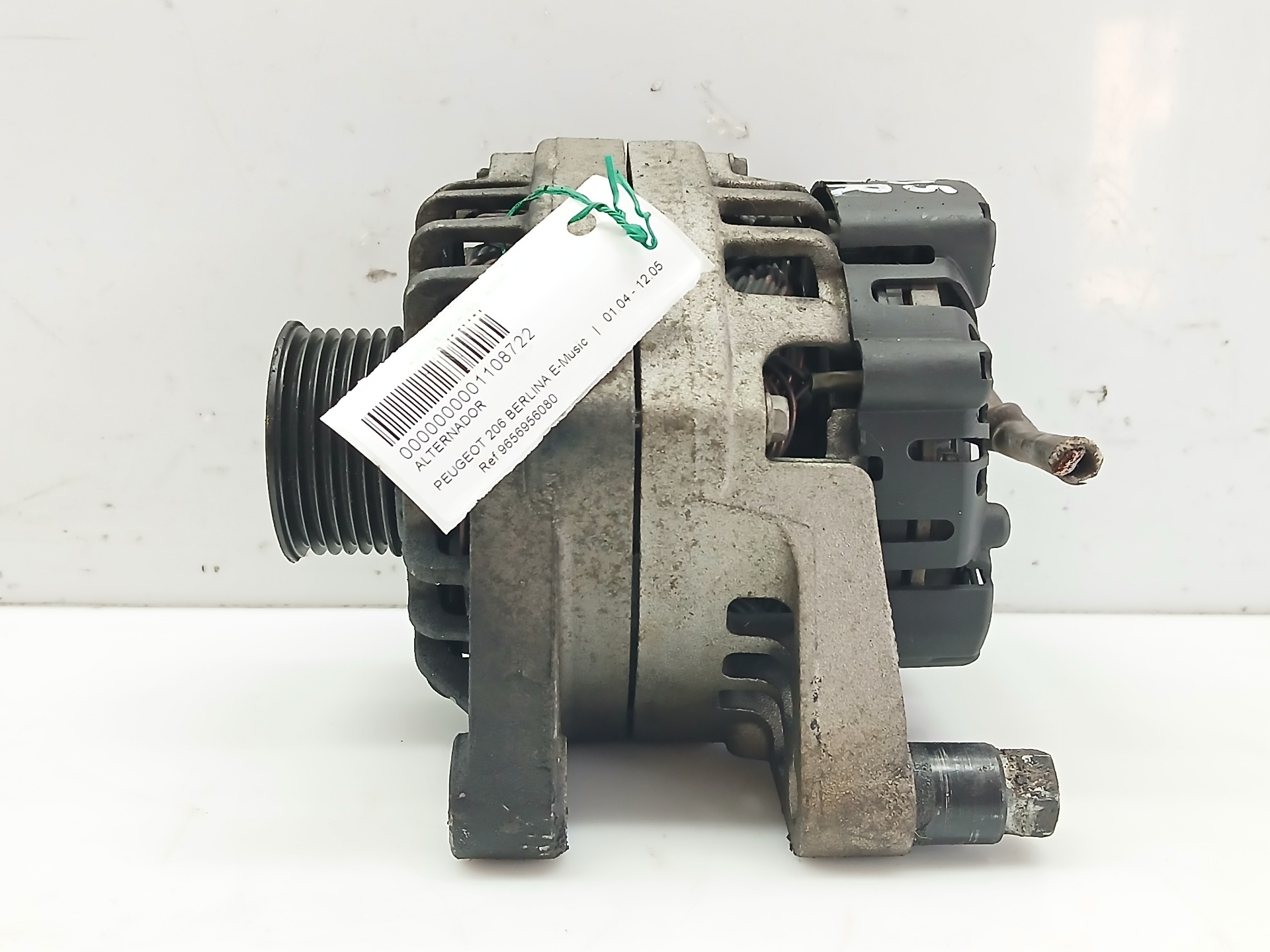 FORD 206 1 generation (1998-2009) Alternator 9656956080, 9656956080 25235384