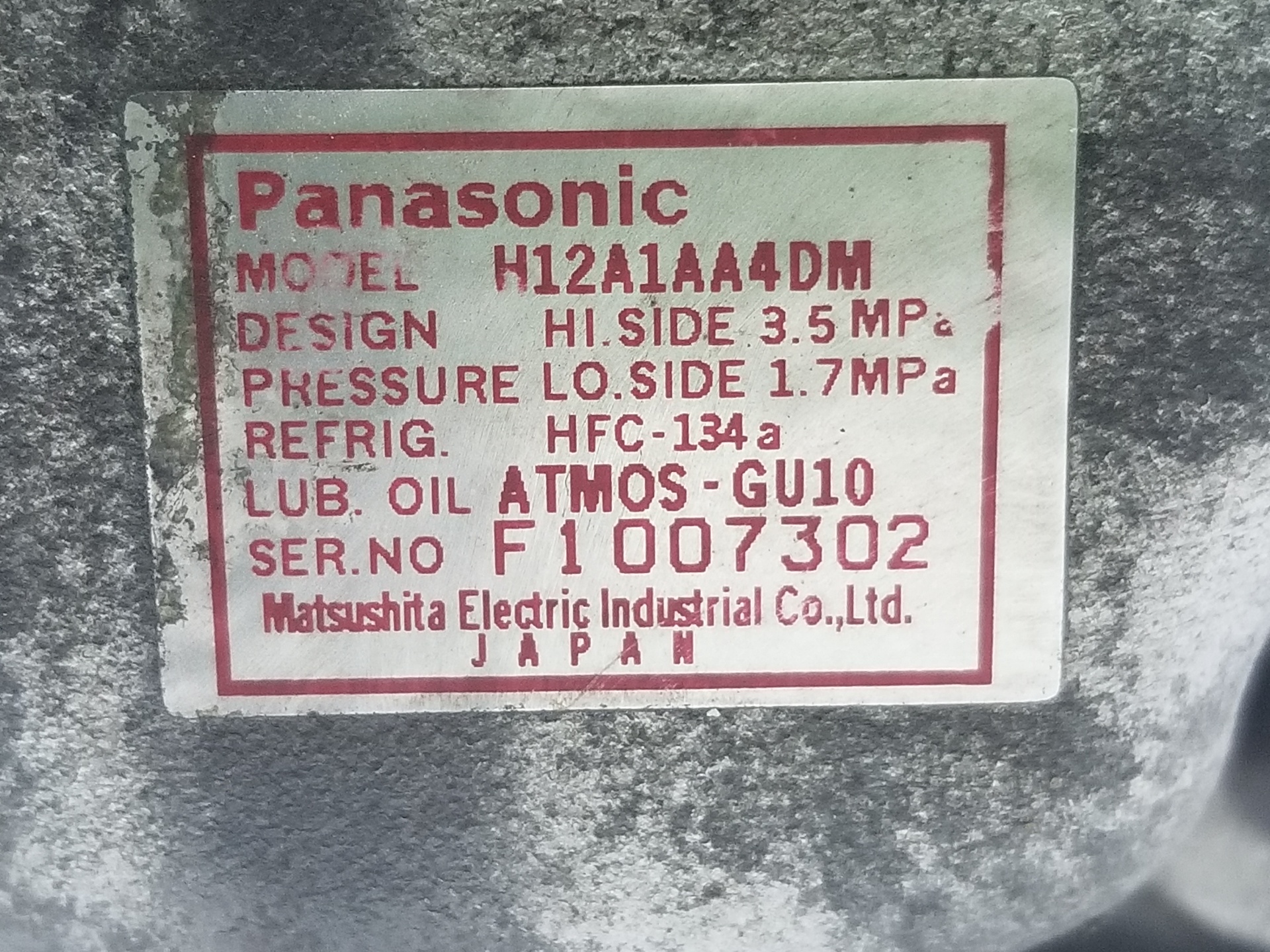 FIAT Premacy CP (1999-2005) Pompă de aer conditionat H12A1AA4DM,H12A1AA4DM 25229974