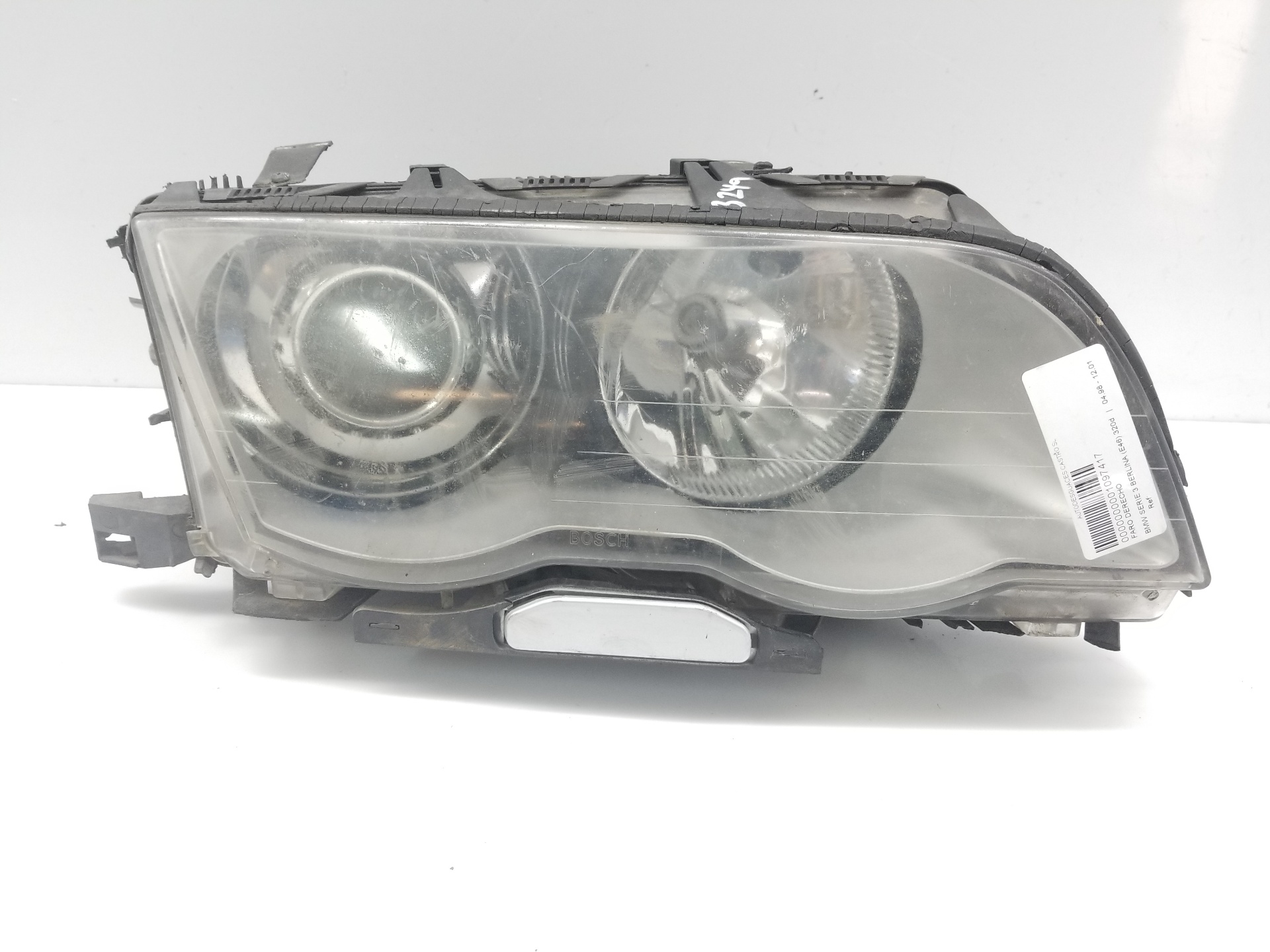 VAUXHALL 3 Series E46 (1997-2006) Front Right Headlight 25234011