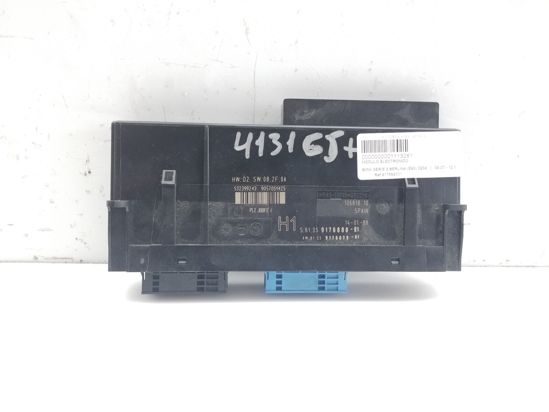 BMW 3 Series E90/E91/E92/E93 (2004-2013) Other Control Units 917688001,917688001 25237561