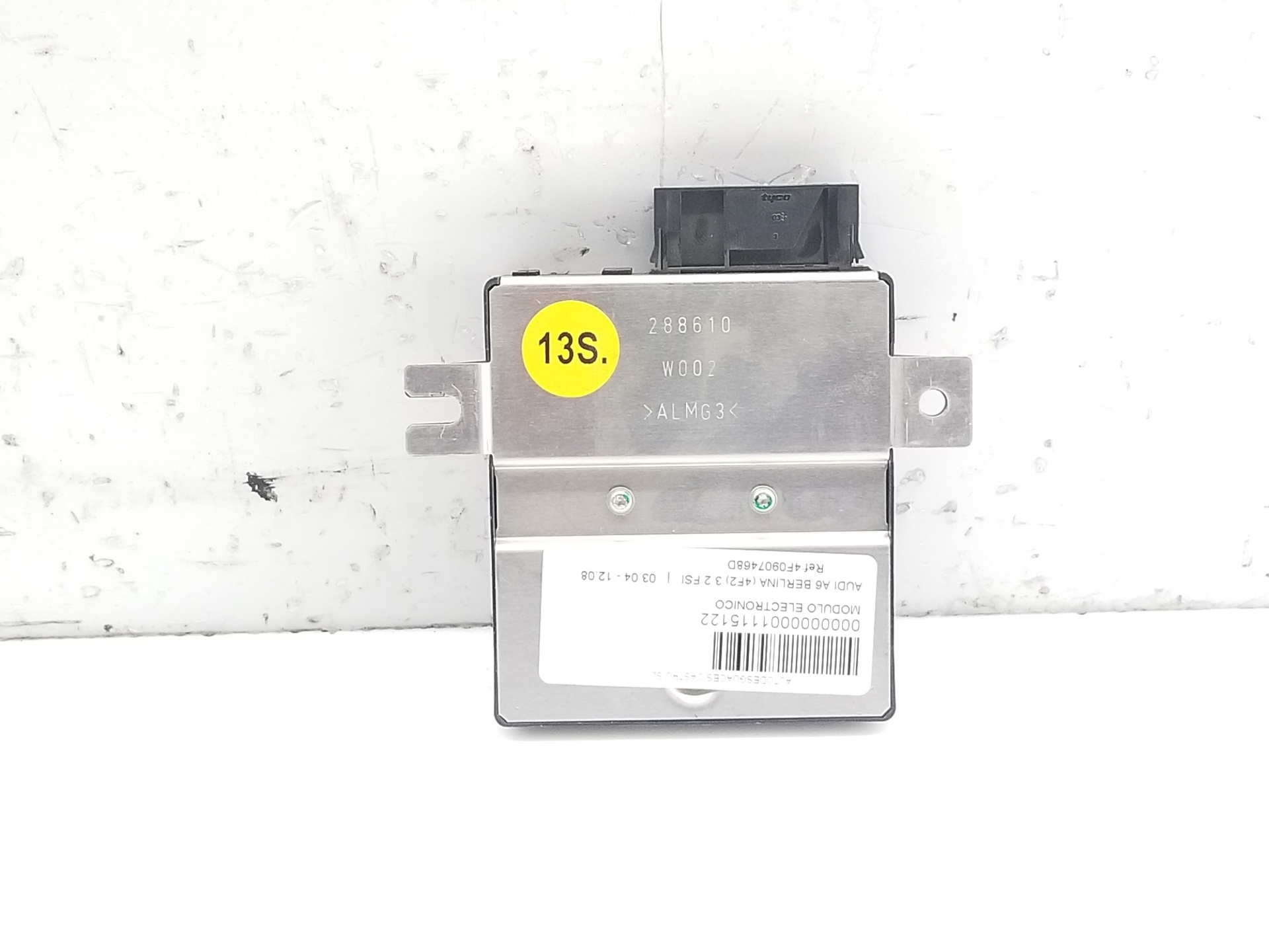 AUDI A6 C6/4F (2004-2011) Other Control Units 4F0907468D 25960729