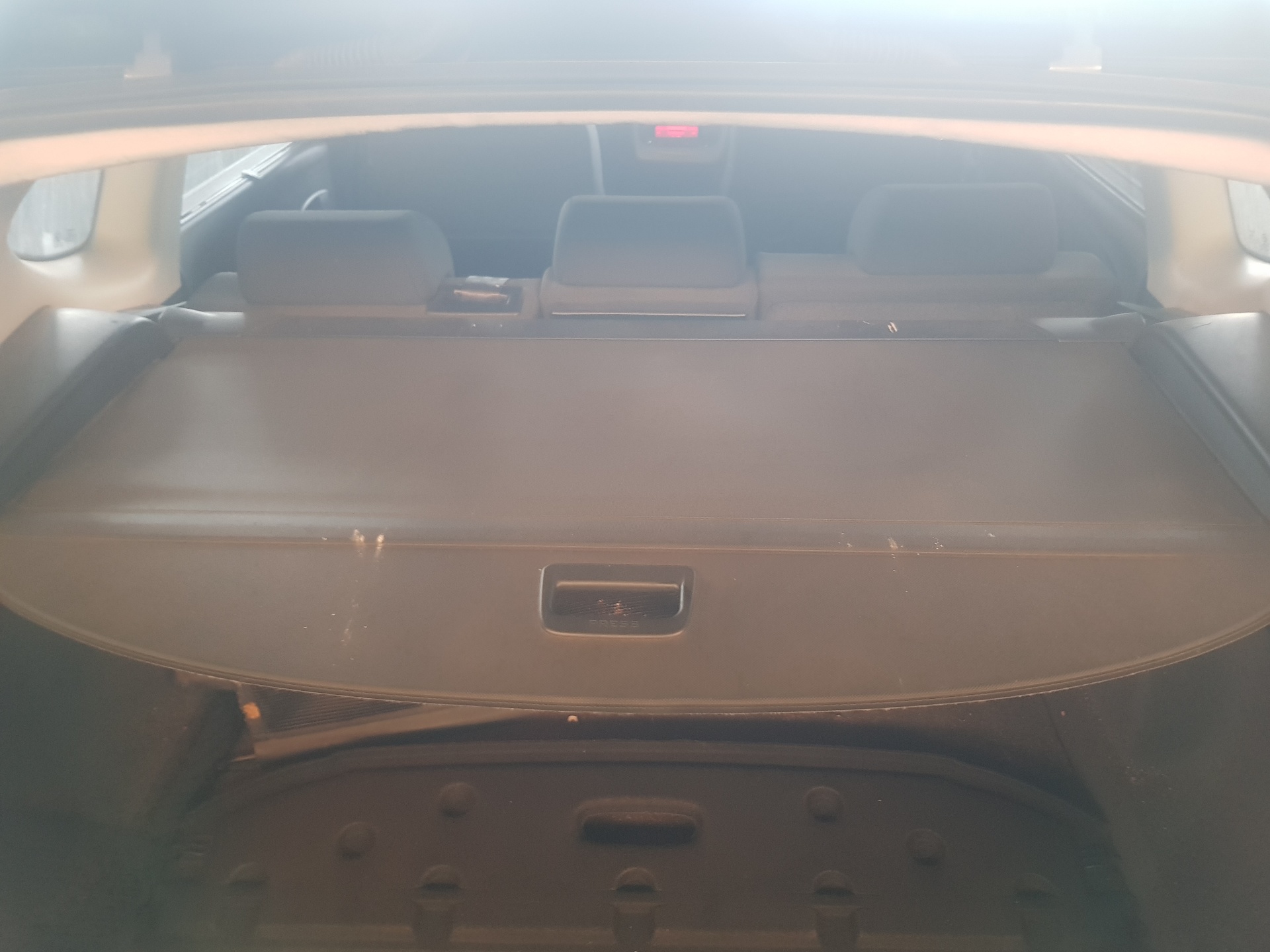 SEAT Altea 1 generation (2004-2013) Полка багажника задняя 25234892