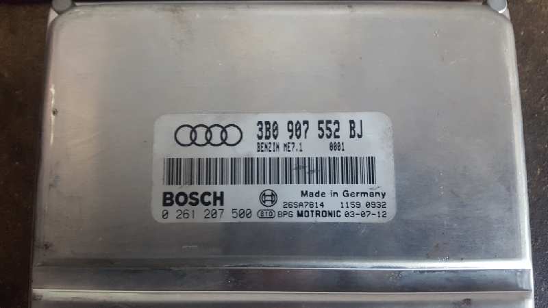 AUDI A3 8L (1996-2003) motorvezérlő egység 3B0907552BJ, 3B0907552BJ 18979864