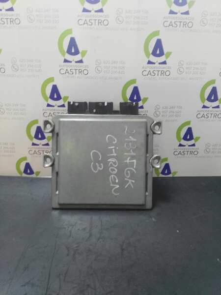 CITROËN C3 1 generation (2002-2010) Motorkontrollenhet ECU 5WS40285CT,HW9653451880 18893019