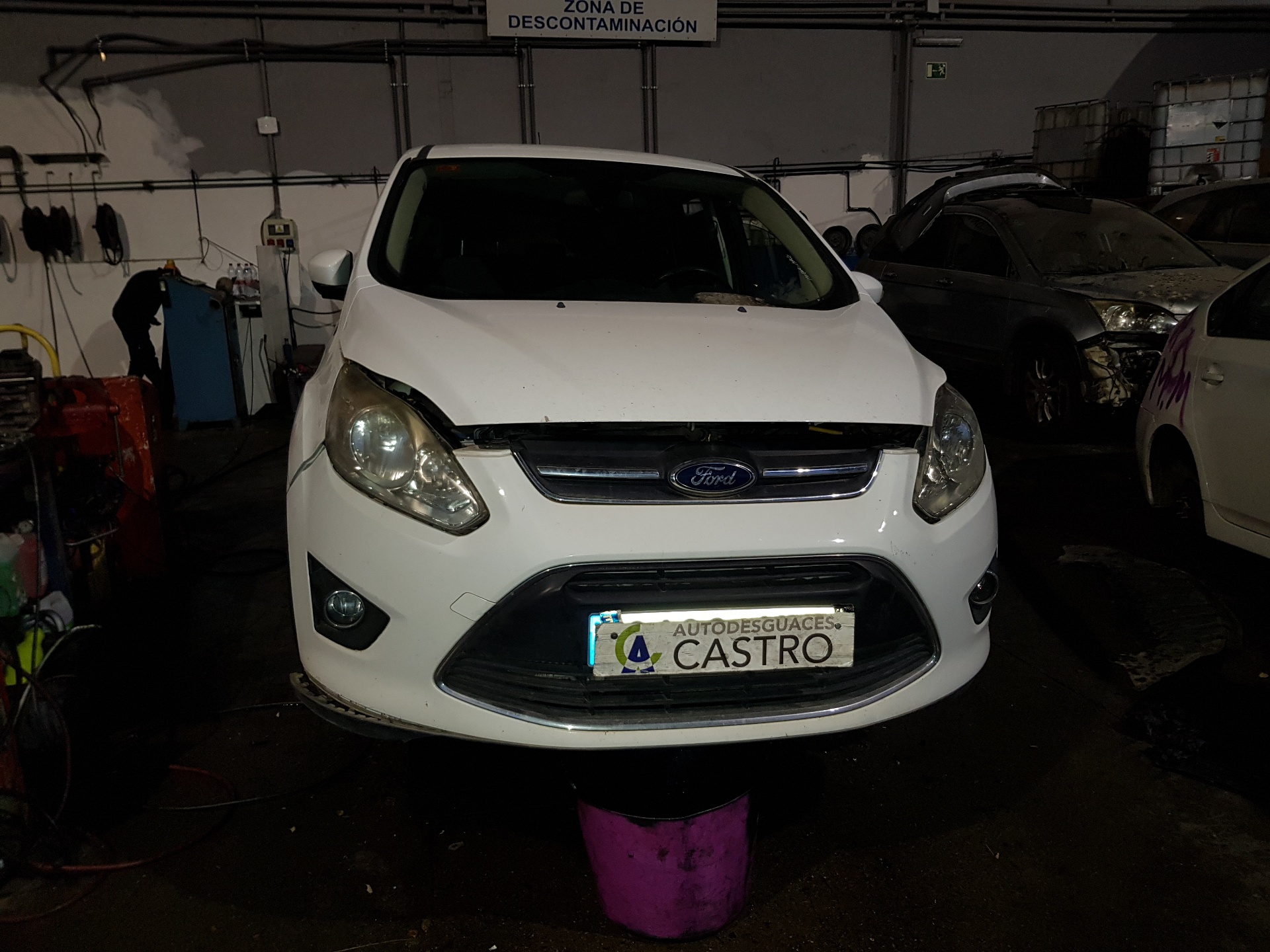 FORD C-Max 2 generation (2010-2019) Фара передняя правая 89502244, 89502244, AM5113W029AF 18964075