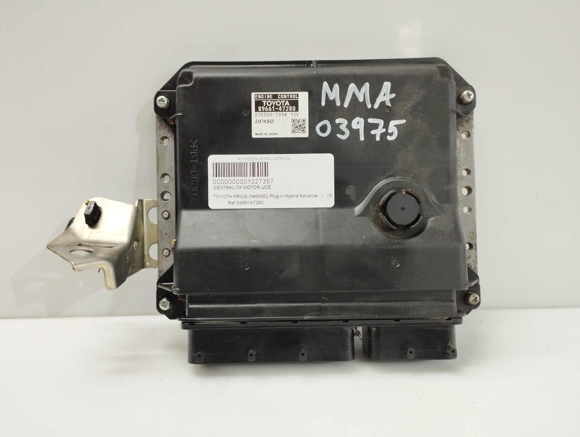 SKODA Prius 3 generation (XW30) (2009-2015) Engine Control Unit ECU 8966147280,8966147280 20153953