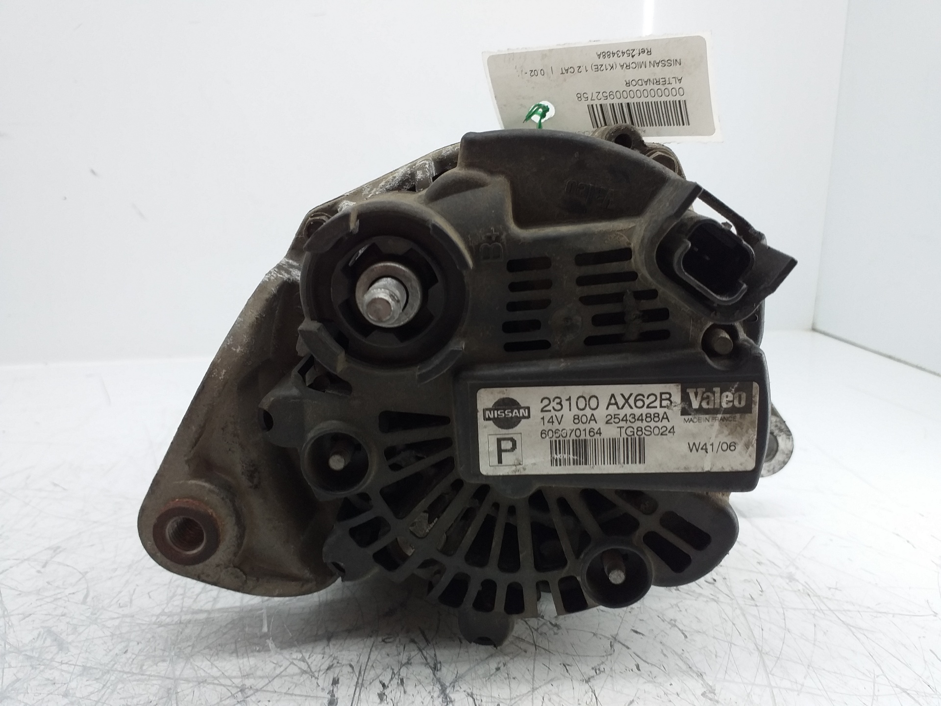 SEAT Micra K12 (2002-2010) Dynamo 2543488A,2310AX62B,23100AX62B 20150763