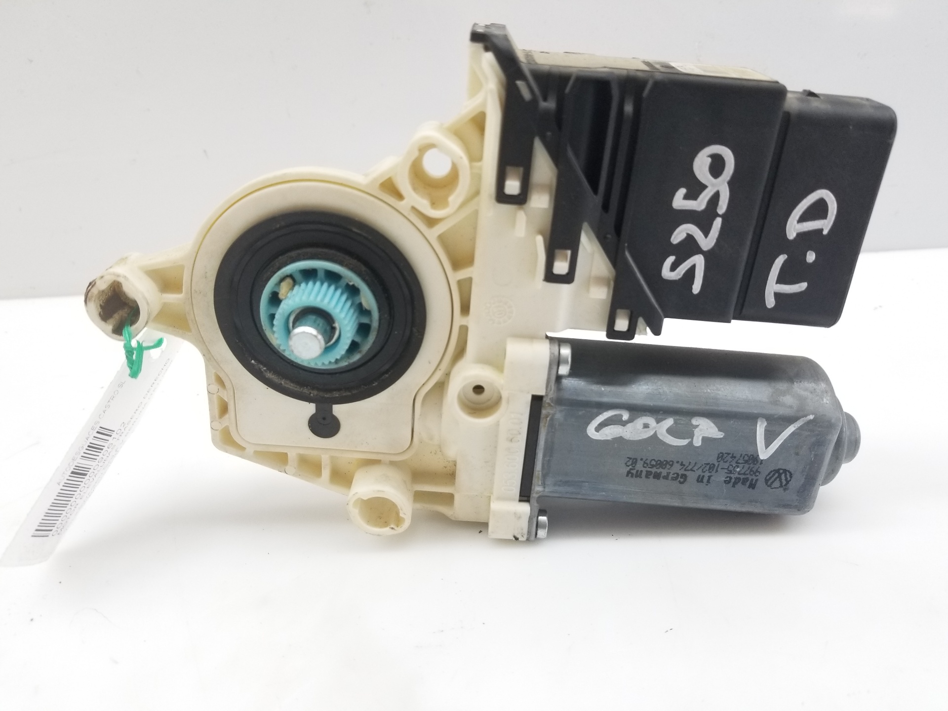 VOLKSWAGEN Golf 5 generation (2003-2009) Rear Right Door Window Control Motor 1K0959704K, 1K0959704K 23749150