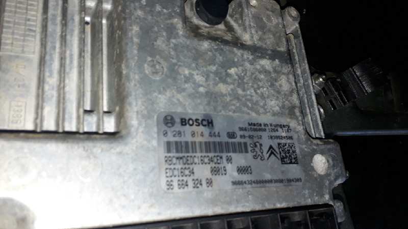 CITROËN Nemo 1 generation (2008-2015) Motorstyrenhet ECU 0281014444,9666432480 18872255