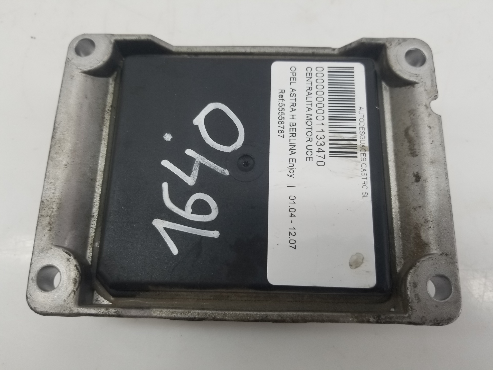 Centralita motor uce Z 14 XEP 55558787 de Opel Astra h (a04) 2007-2014 con 77603 km
