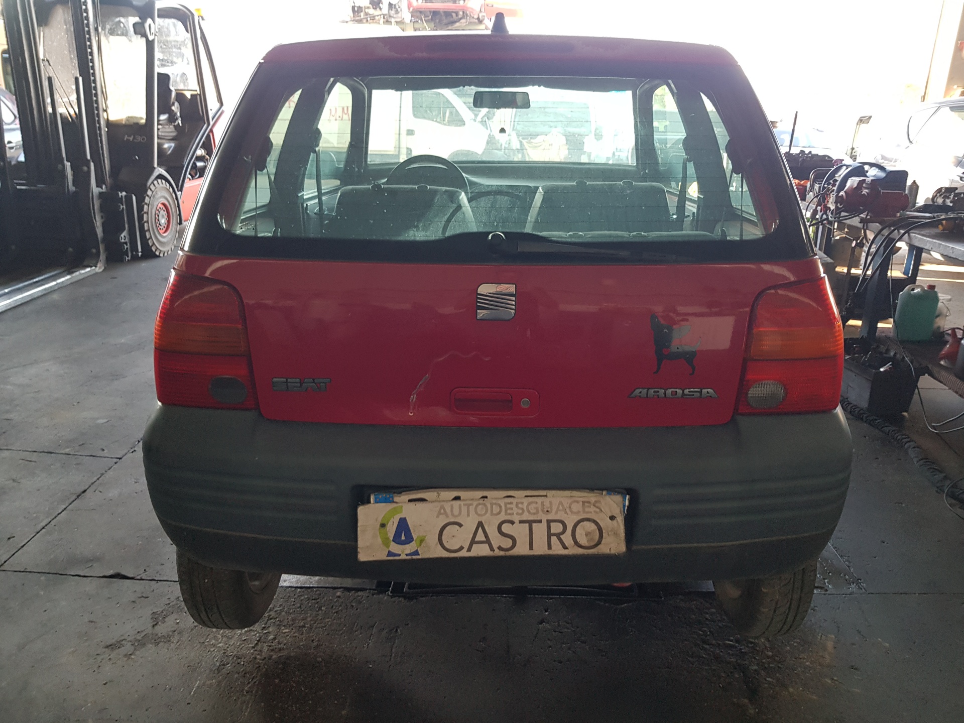 SEAT Arosa 6H (1997-2004) Зеркало передней левой двери 6X1857507 25231841