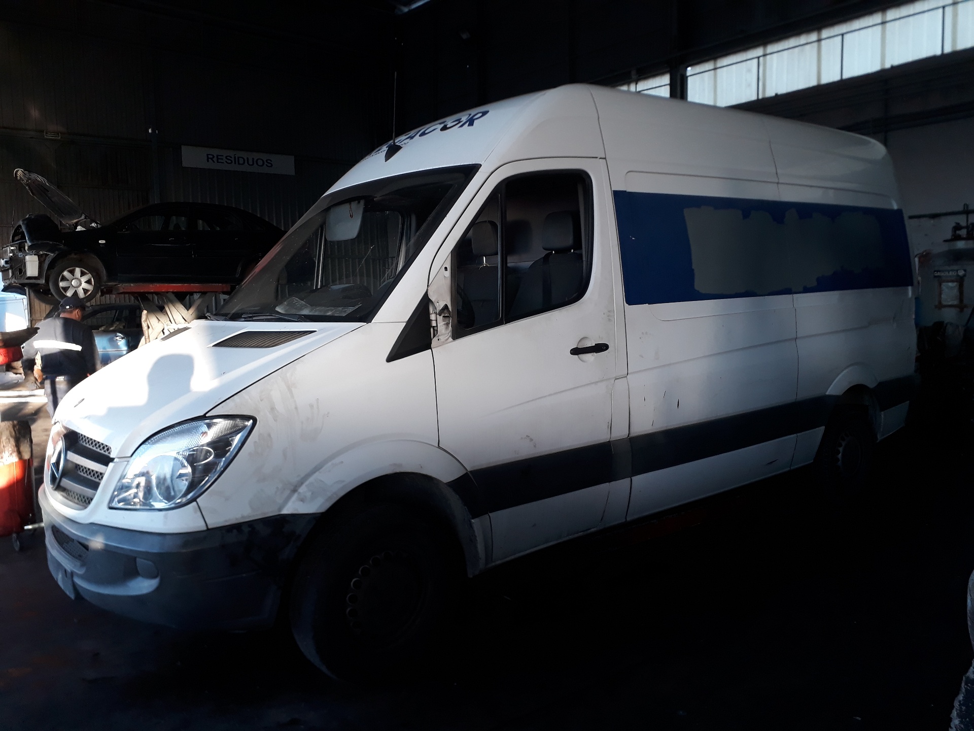 MERCEDES-BENZ Sprinter 2 generation (906) (2006-2018) Elülső ablaktörlő szerkezet 405146,3049B 25863360