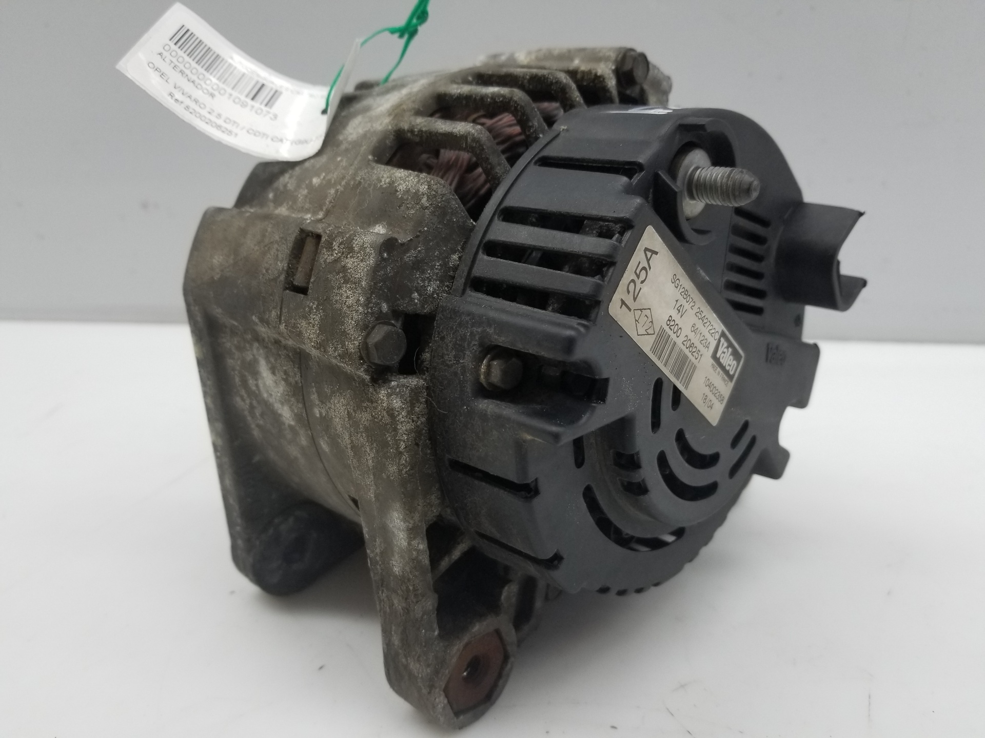 OPEL Vivaro 2 generation (1997-2010) Alternator 8200206251,8200206251 23042587