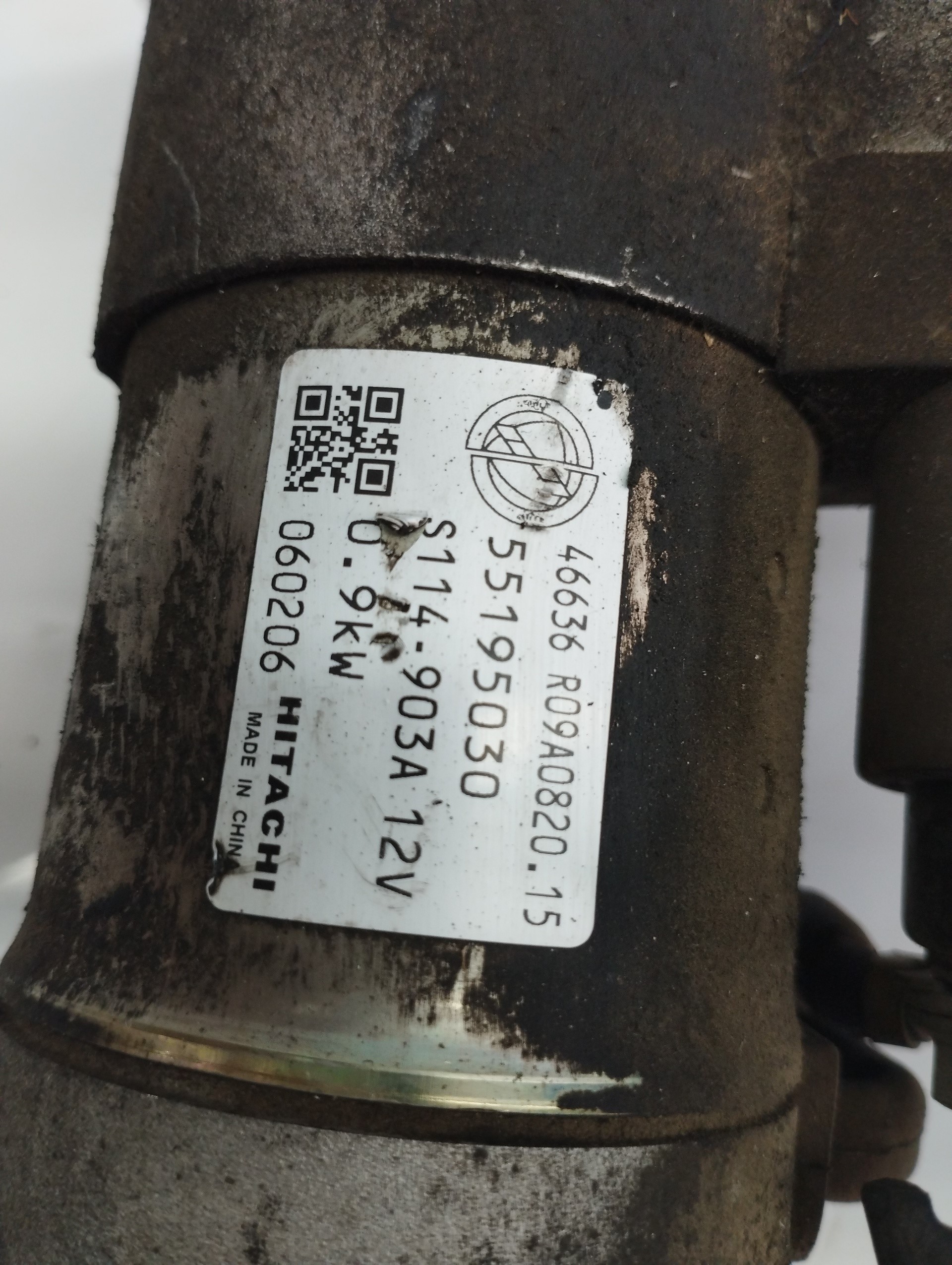 FIAT Seicento 1 generation (1998-2010) Starter Motor 55195030, 55195030 23033033