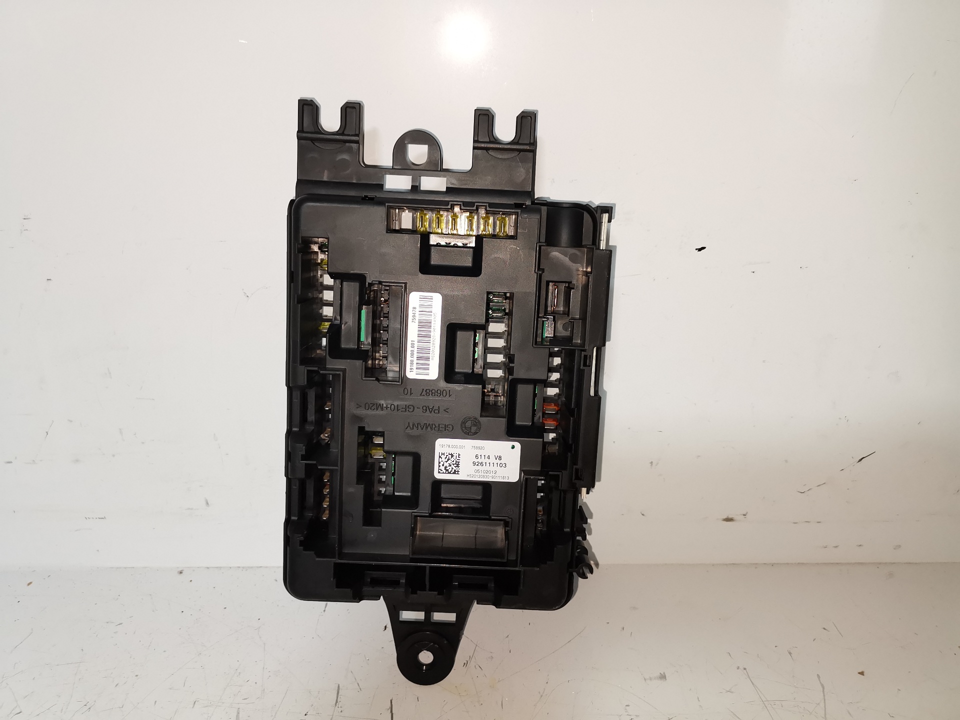 BMW 1 Series F20/F21 (2011-2020) Fuse Box 926111103, MS20120930 25230489