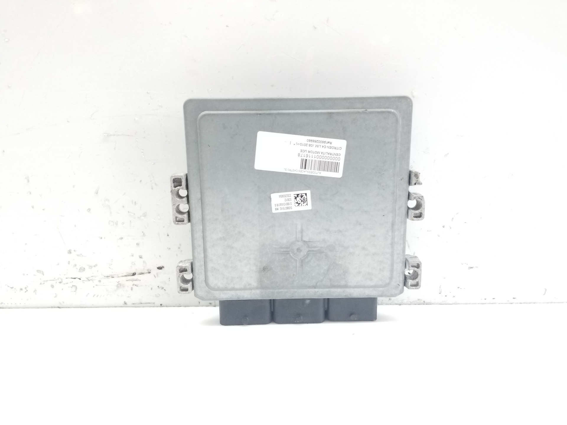 CITROËN C4 2 generation (2010-2024) Блок керування двигуном ECU 9800268980,9800268980 25238721