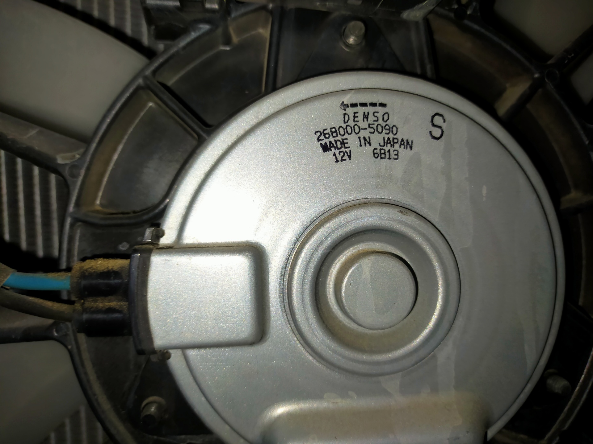 MAZDA 3 BK (2003-2009) Difūzoriaus ventiliatorius 2680005090 23032659