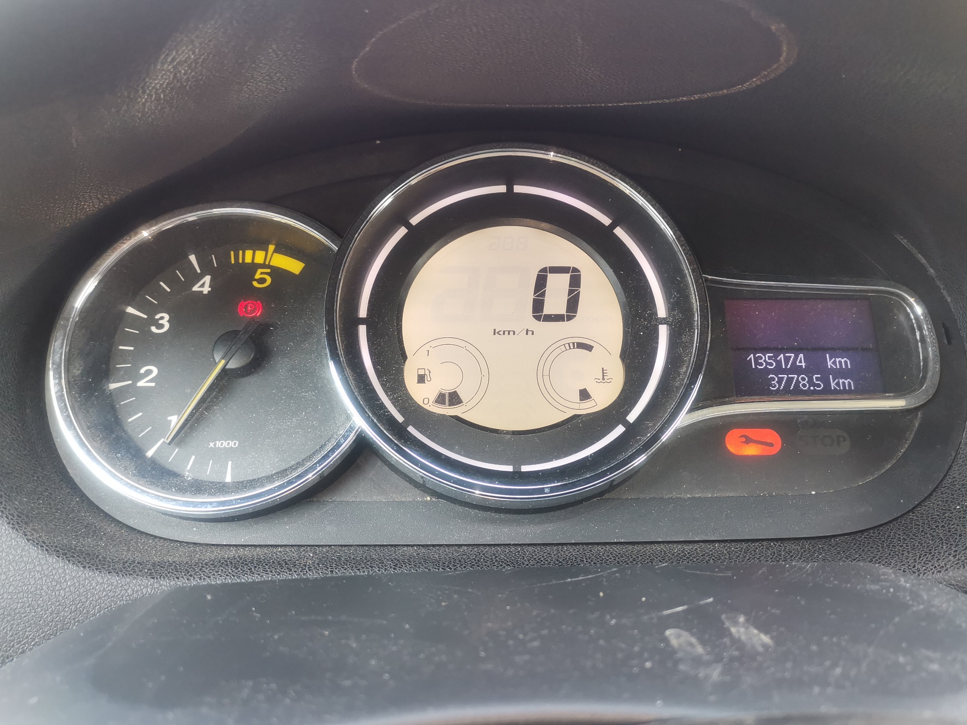 RENAULT DS3 1 generation (2010-2015) Speedometer A2C53363614 25957847