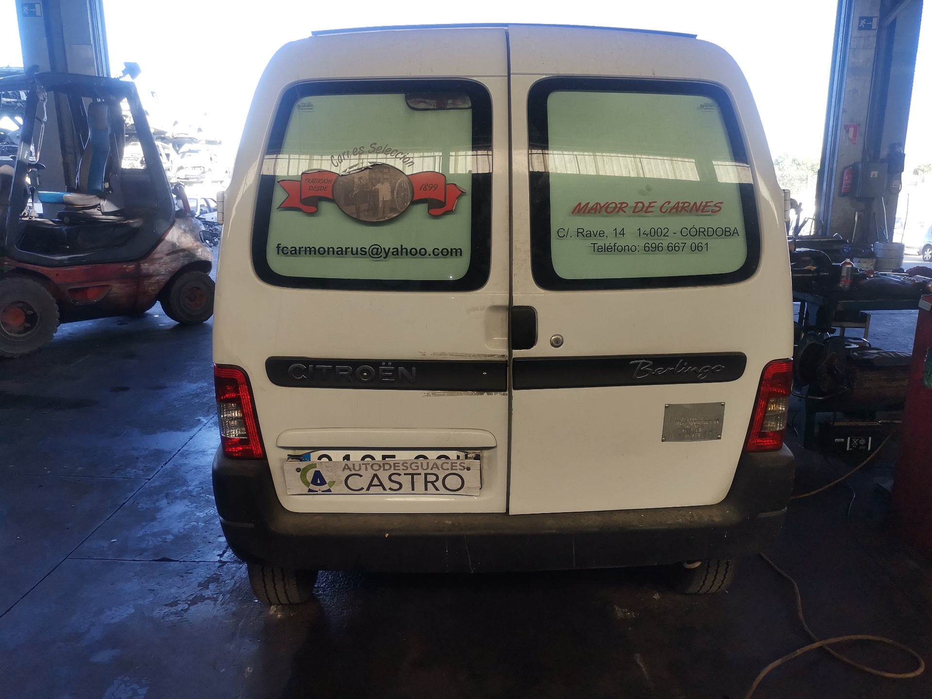 CITROËN Berlingo 1 generation (1996-2012) Bara de protecție față 25505401