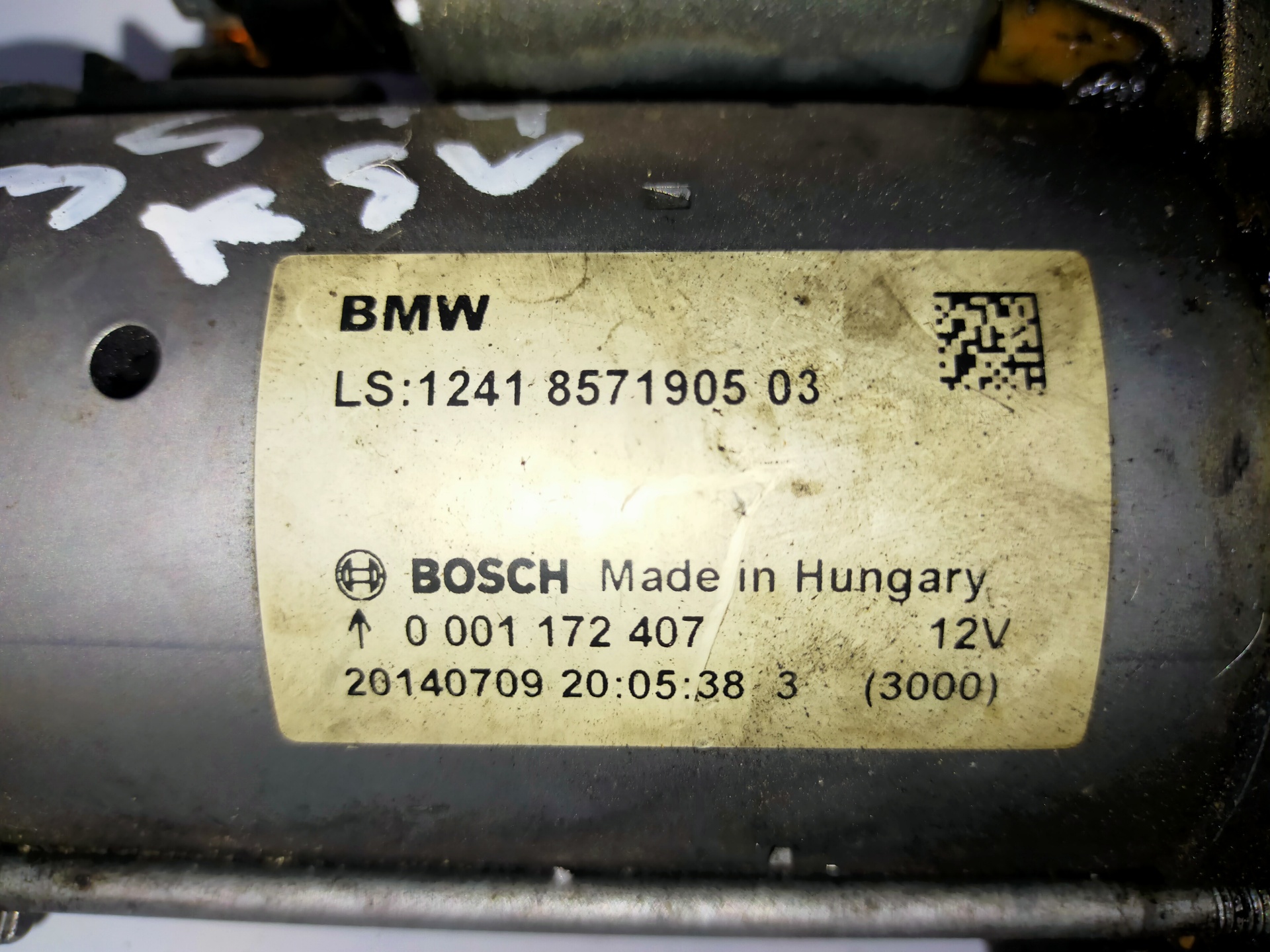 BMW 3 Series E90/E91/E92/E93 (2004-2013) Starter Motor 0001172407 20151711