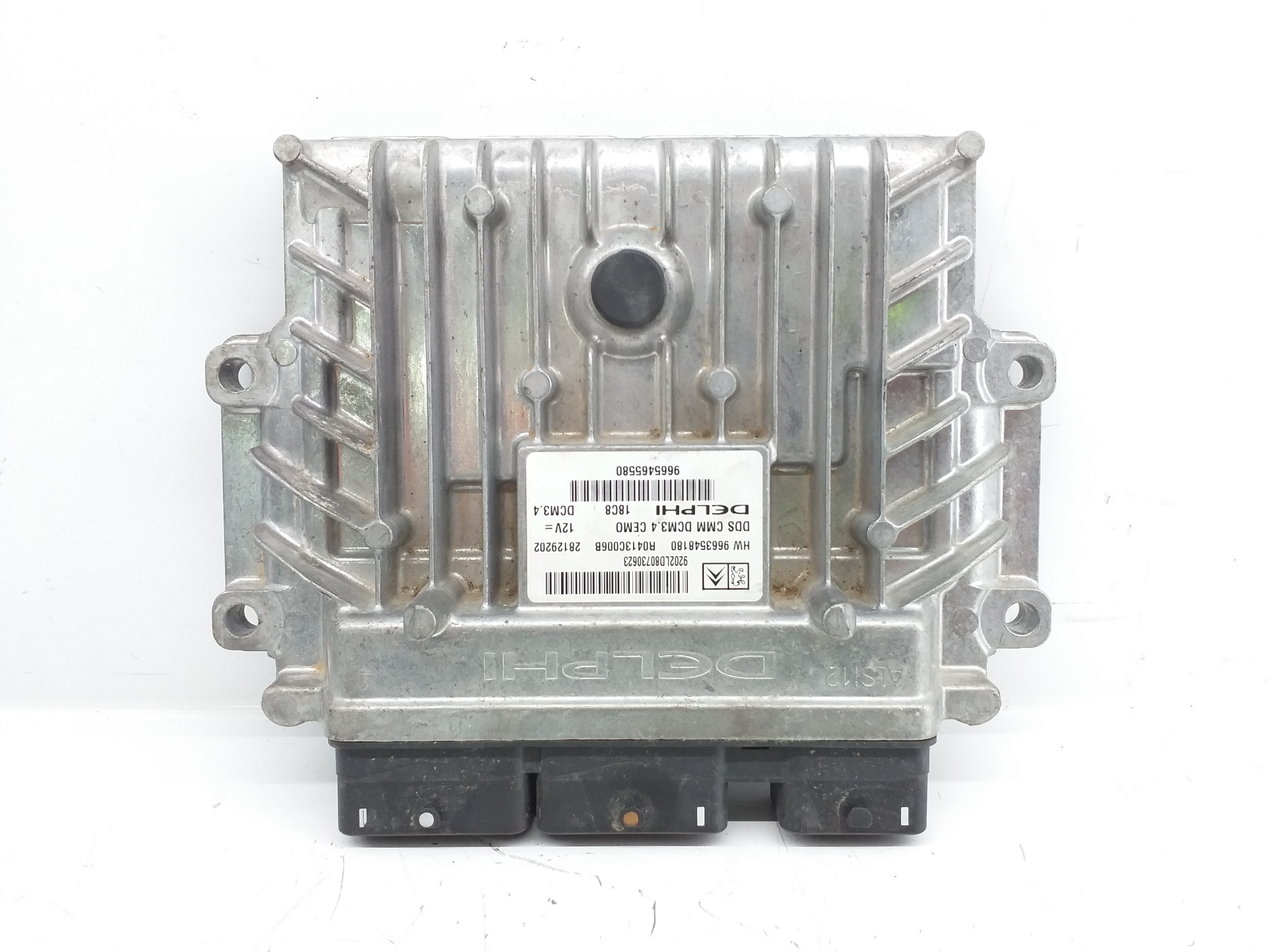 VAUXHALL 407 1 generation (2004-2010) Блок керування двигуном ECU 9663548180,9663548180 18903266