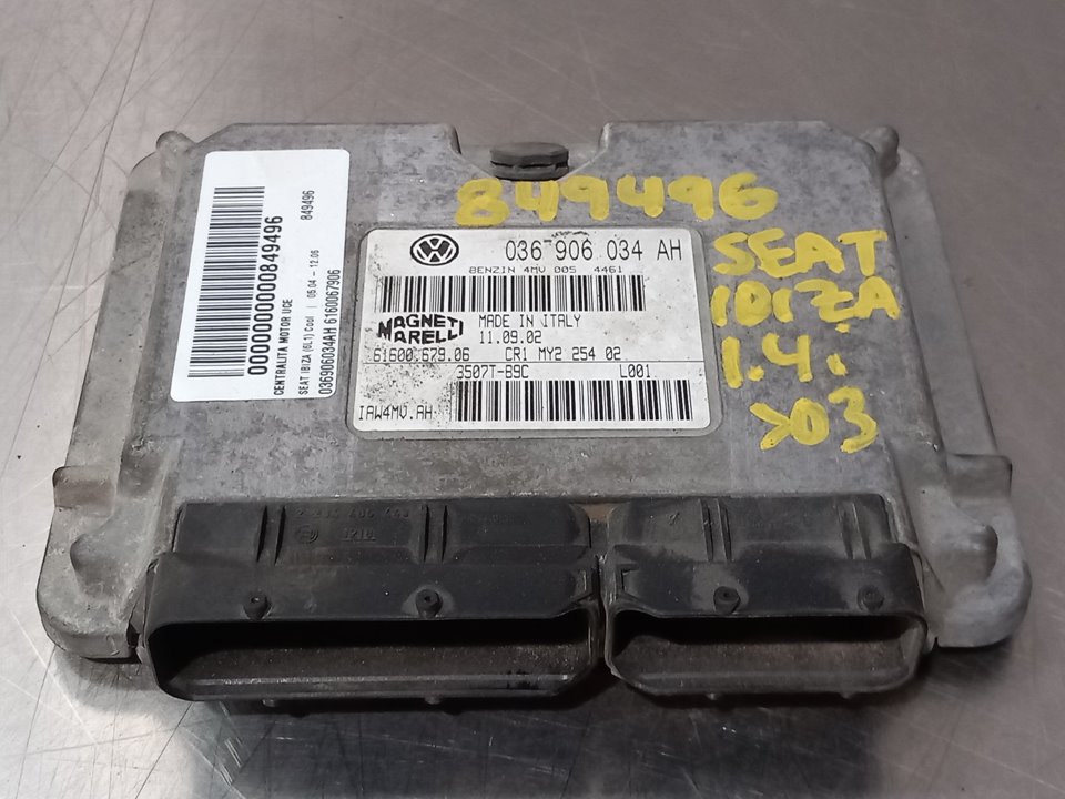 SEAT Leon 1 generation (1999-2005) Блок керування двигуном ECU 25266985