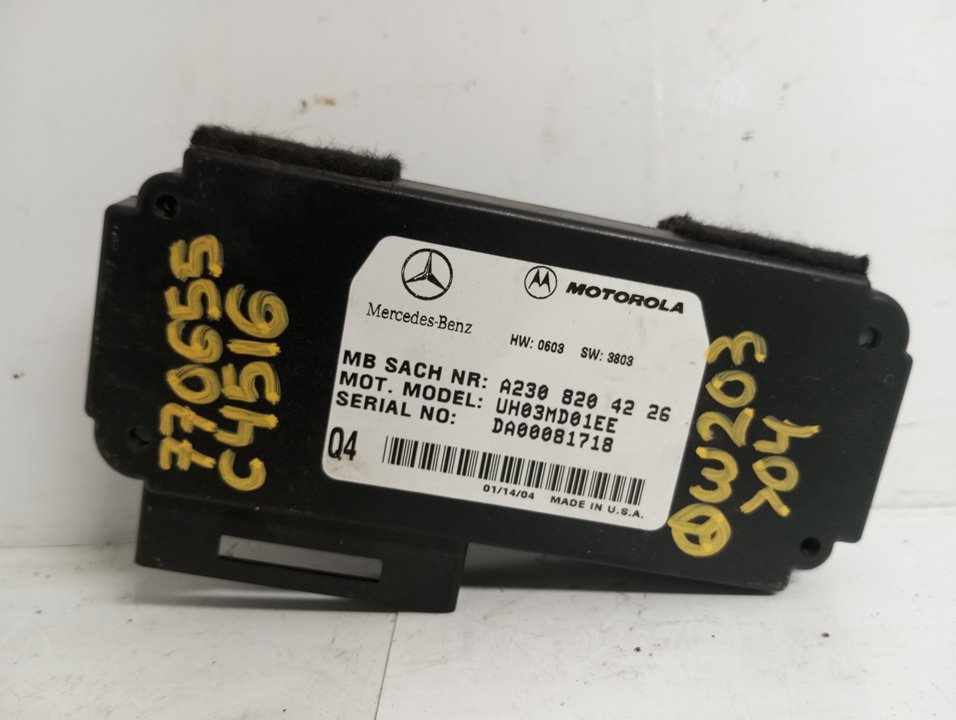 MERCEDES-BENZ C-Class W203/S203/CL203 (2000-2008) Други управляващи блокове A2308204226 24920107