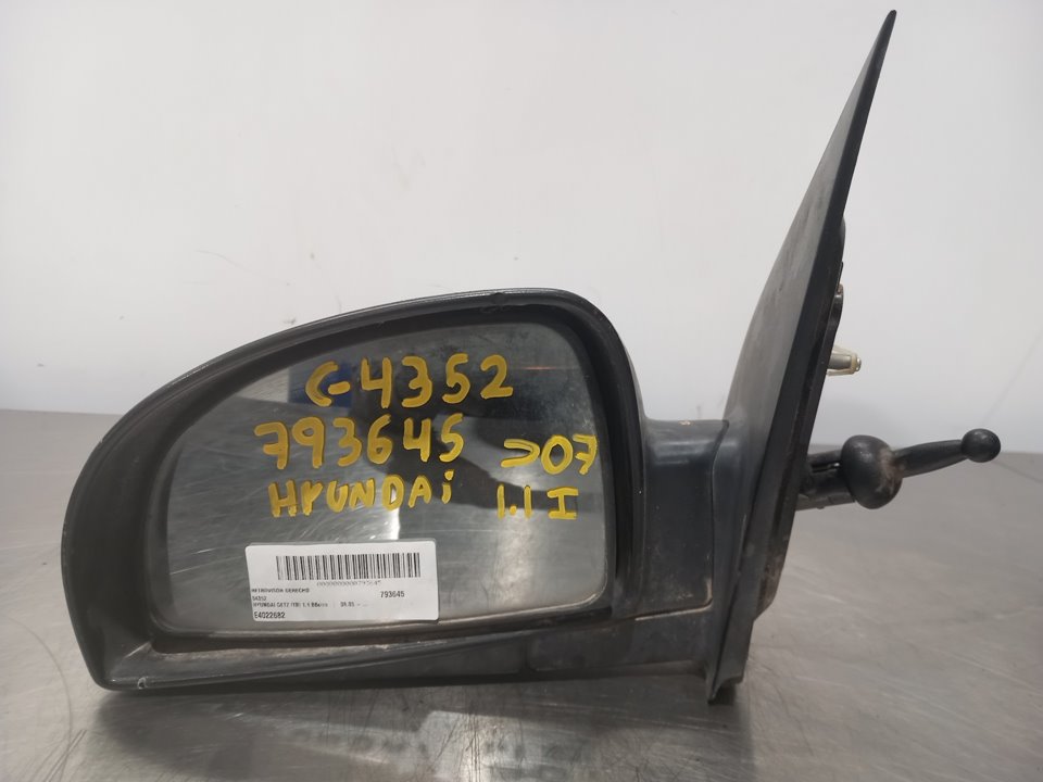 HYUNDAI Getz 1 generation (2002-2011) Зеркало передней правой двери E4022682 24917066