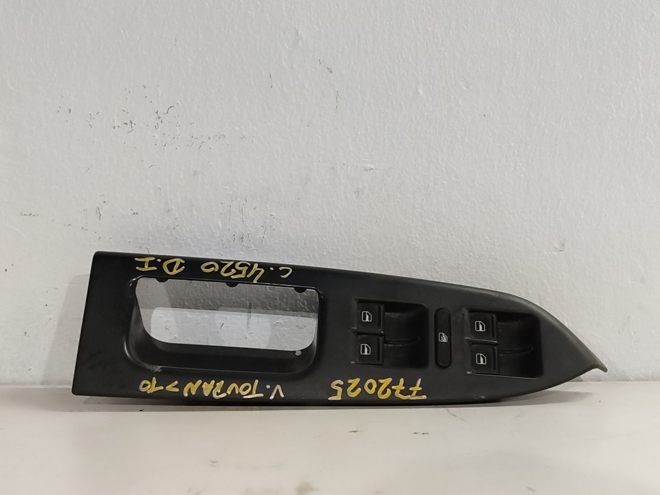 VOLKSWAGEN Touran 1 generation (2003-2015) Кнопка стеклоподъемника передней левой двери 1K4959857B 24919291