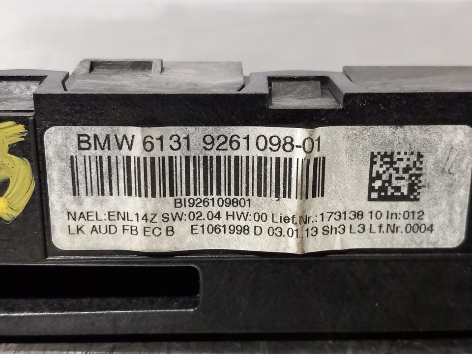 BMW 3 Series F30/F31 (2011-2020) Musikkspiller uten GPS 6131926109801 25247153