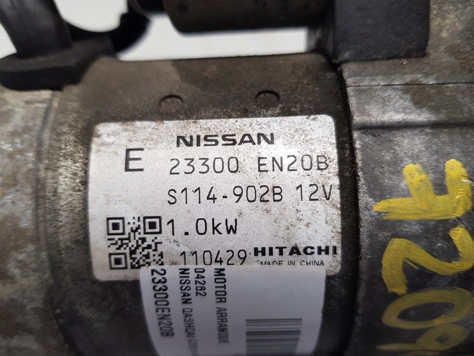 NISSAN Qashqai 1 generation (2007-2014) Indítómotor 23300EN20B 22764609