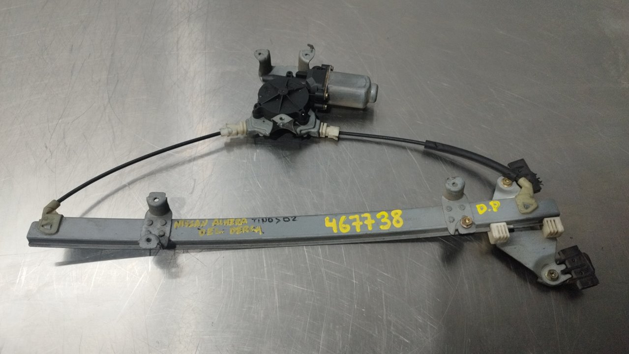 NISSAN Almera Tino 1 generation  (2000-2006) Front Right Door Window Regulator 400698T7 25893429