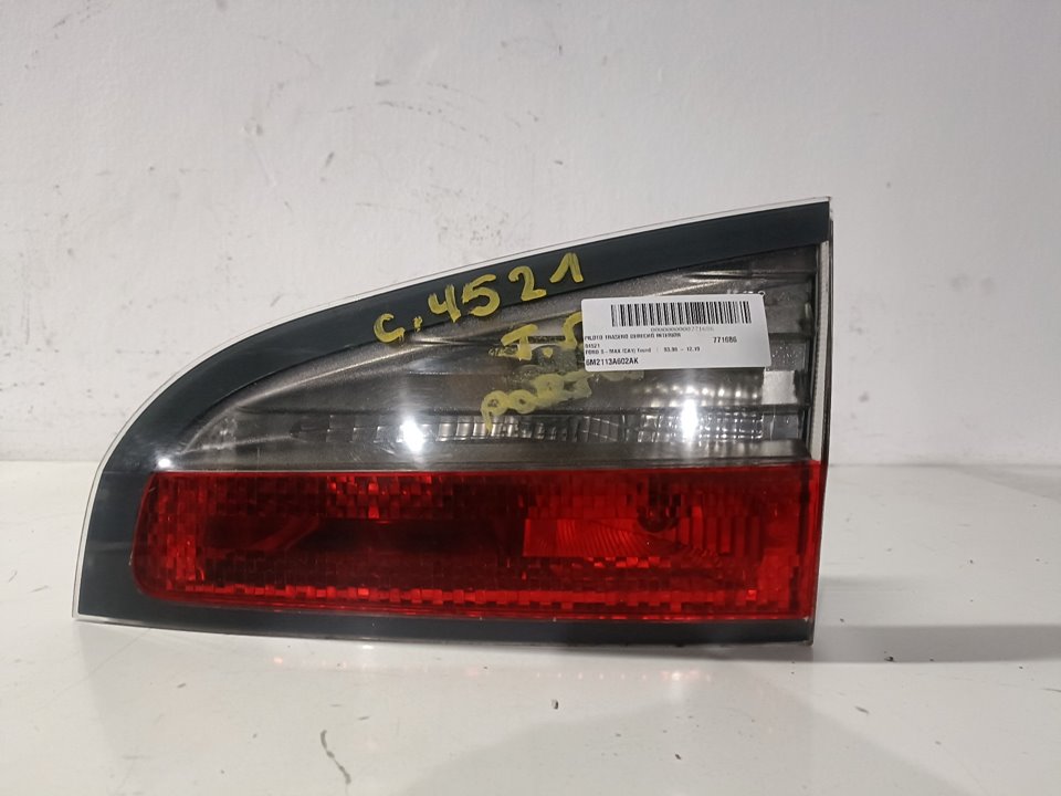 FORD Galaxy 2 generation (2006-2015) Rear Right Taillight Lamp 6M2113A602AK 24920051