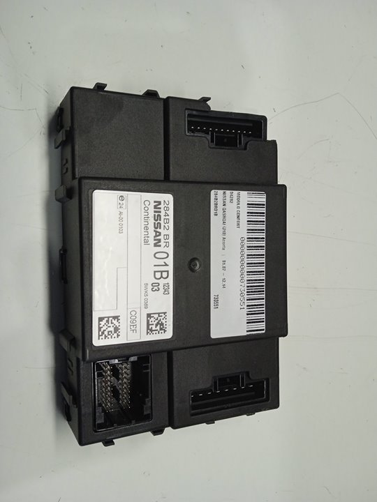 NISSAN Qashqai 1 generation (2007-2014) Comfort Control Unit 284B2BR01B 24913881