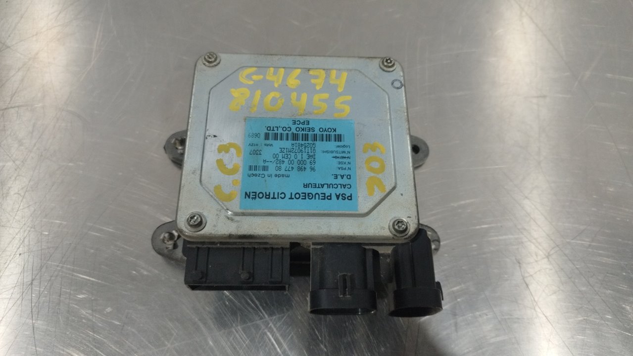 CITROËN C3 1 generation (2002-2010) Other Control Units 9649847780 23536165