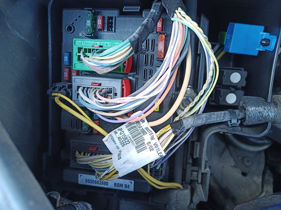 CITROËN C8 1 generation (2002-2014) Fuse Box BSMB49650663980 26296331