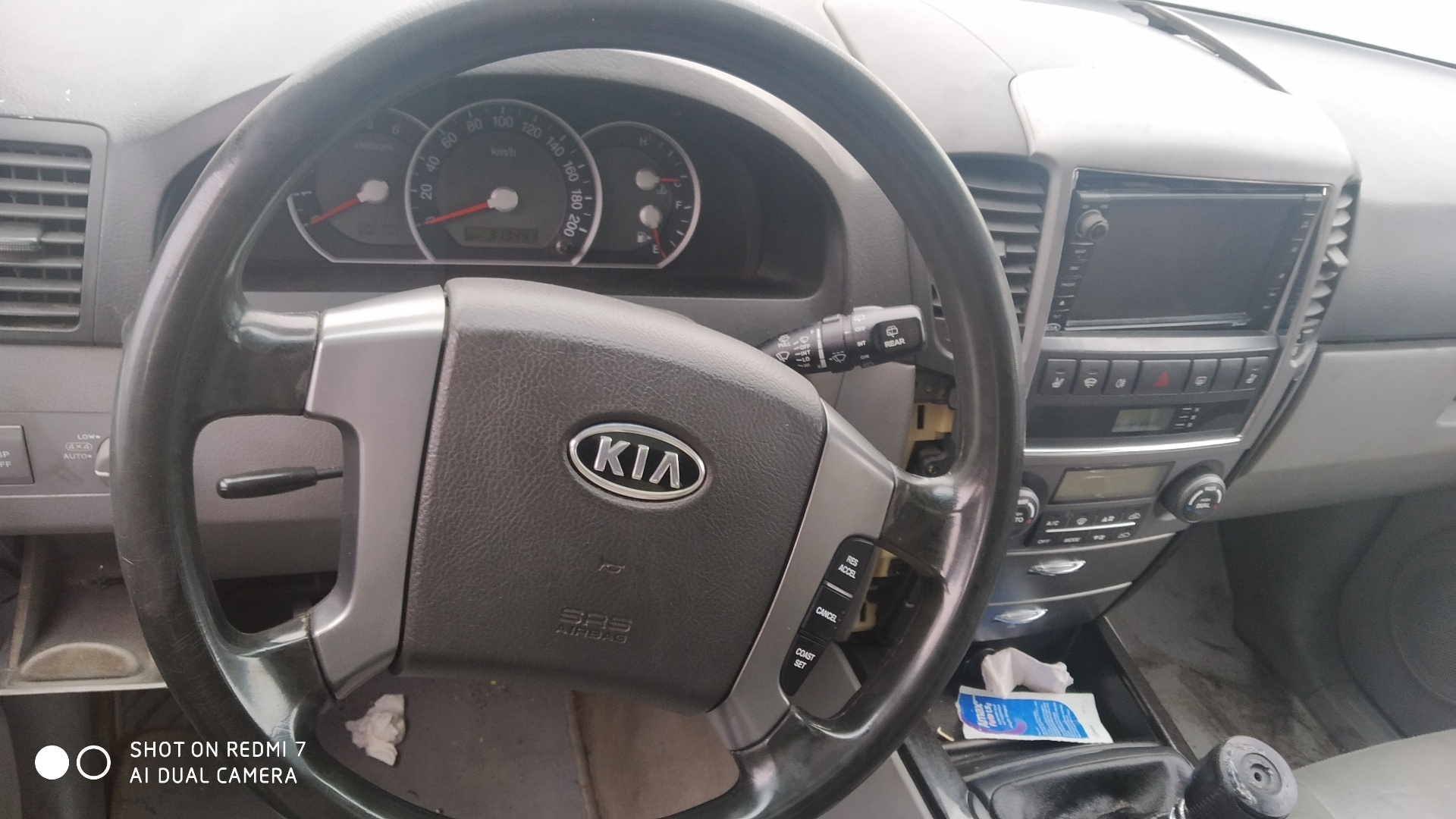 KIA Sorento 1 generation (2002-2011) Короткий кардан коробки передач 491003E320 22752135